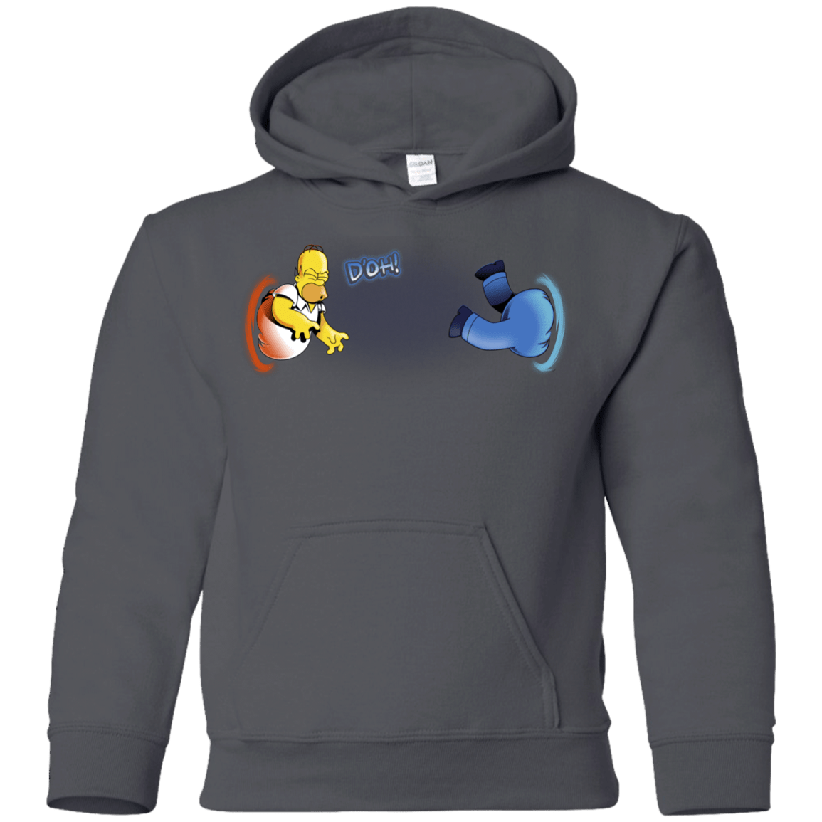 Sweatshirts Charcoal / YS Portal D'oh Youth Hoodie