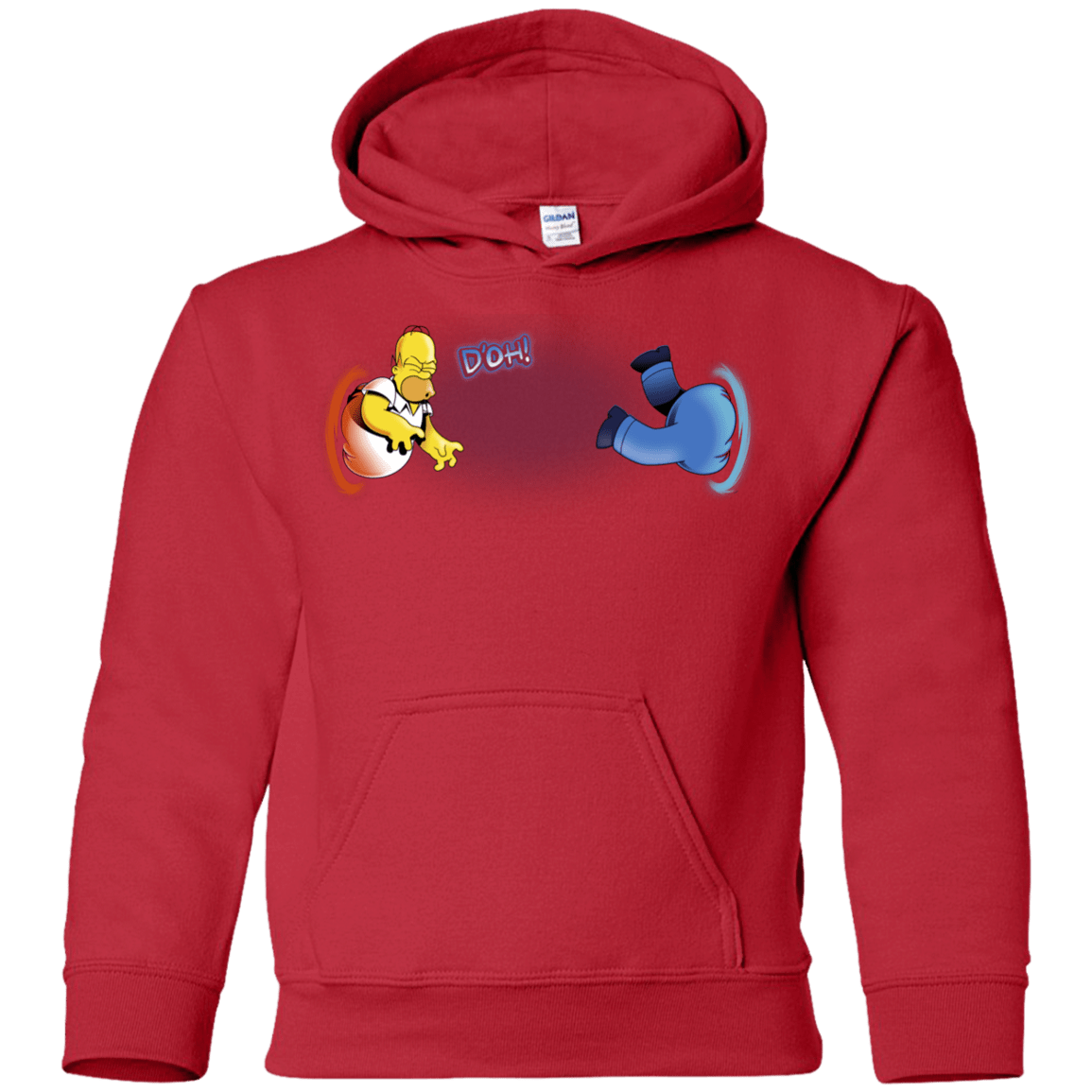 Sweatshirts Red / YS Portal D'oh Youth Hoodie