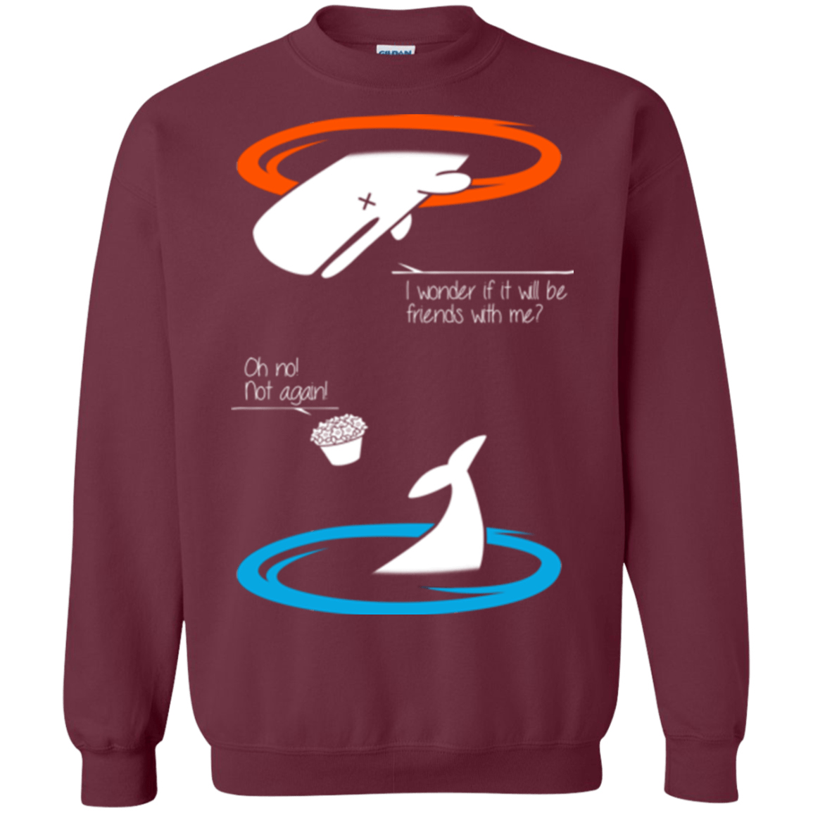 Sweatshirts Maroon / Small Portal guide Crewneck Sweatshirt