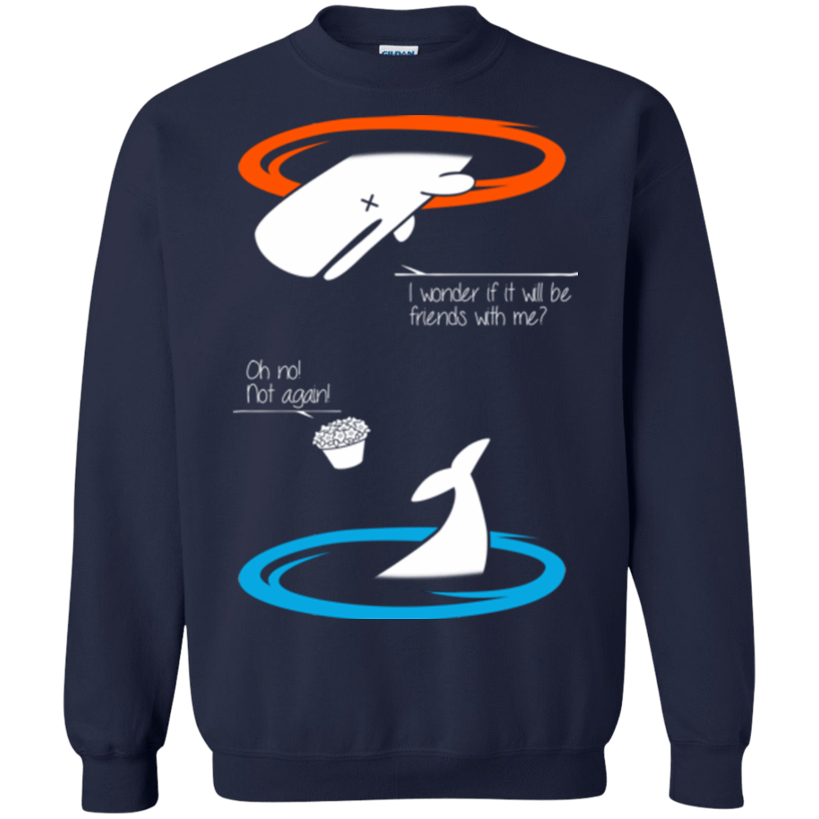 Sweatshirts Navy / Small Portal guide Crewneck Sweatshirt