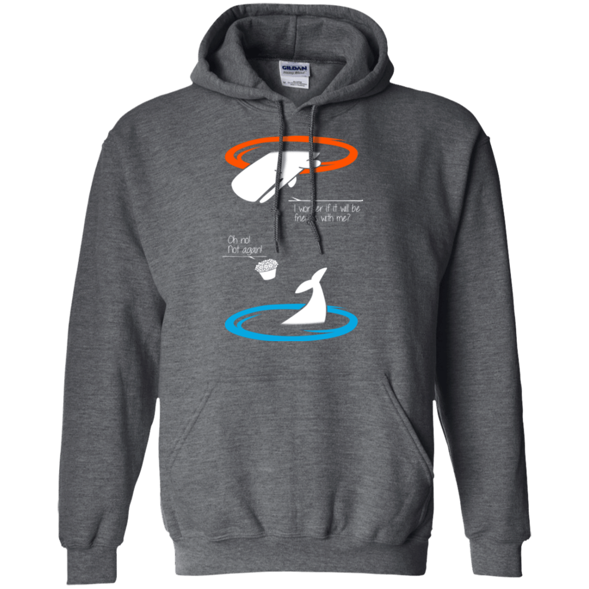 Sweatshirts Dark Heather / Small Portal guide Pullover Hoodie