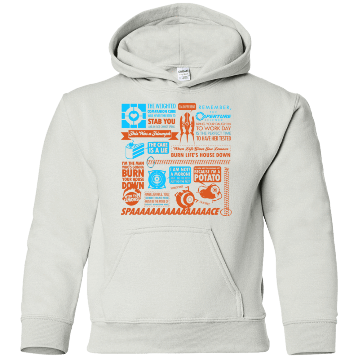 Sweatshirts White / YS Portal Quotes Youth Hoodie