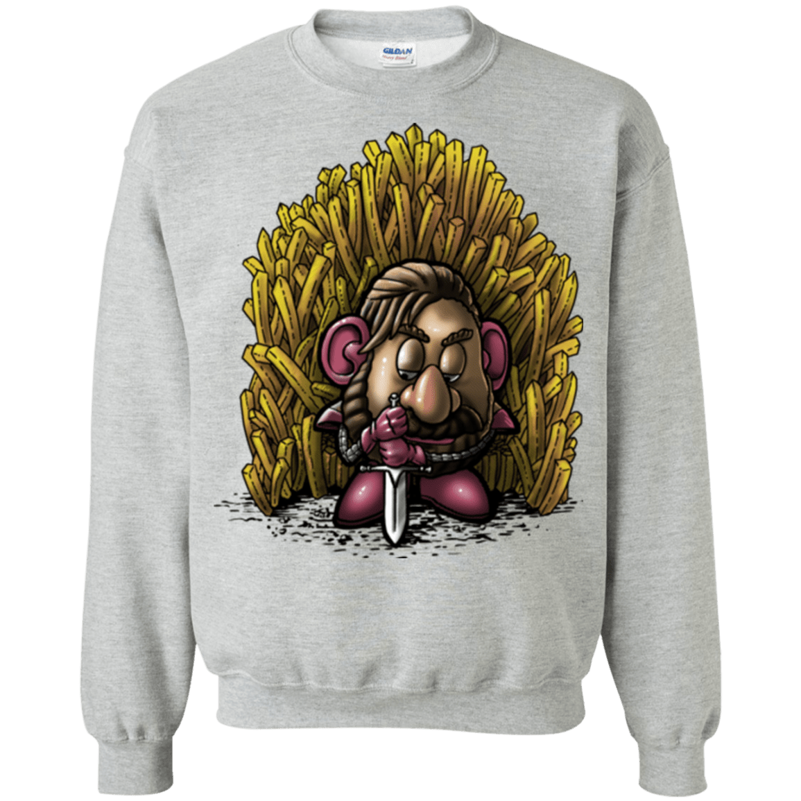 Sweatshirts Sport Grey / Small Potato Crewneck Sweatshirt