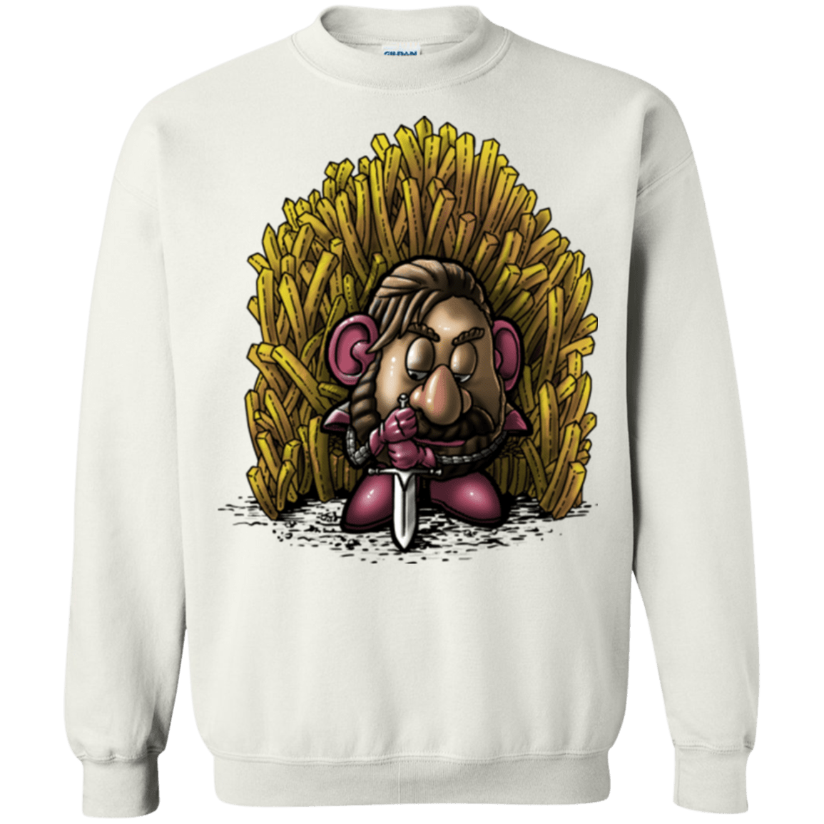 Sweatshirts White / Small Potato Crewneck Sweatshirt
