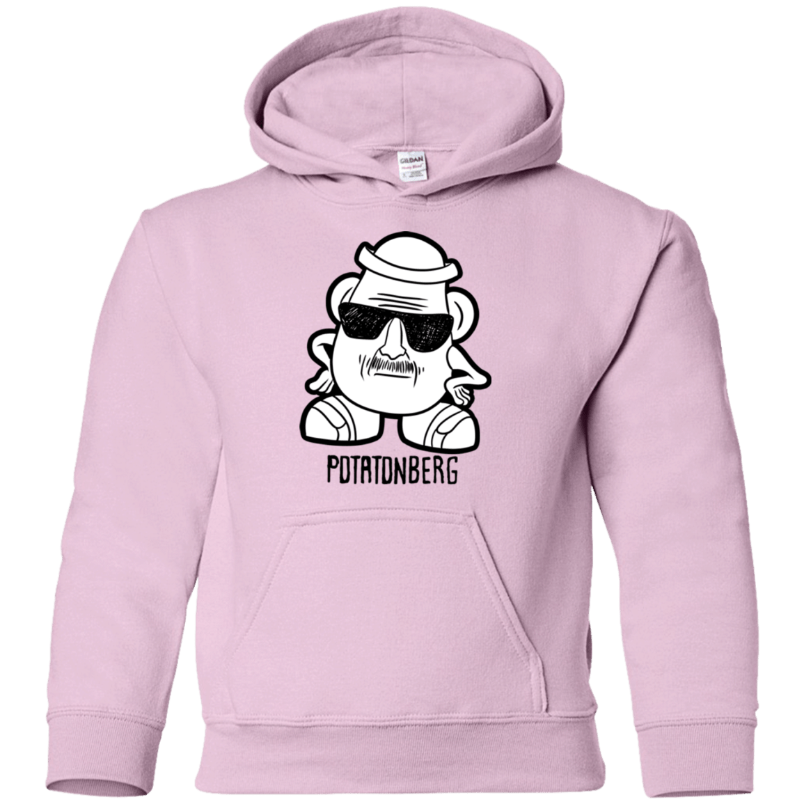 Sweatshirts Light Pink / YS Potatonberg Youth Hoodie