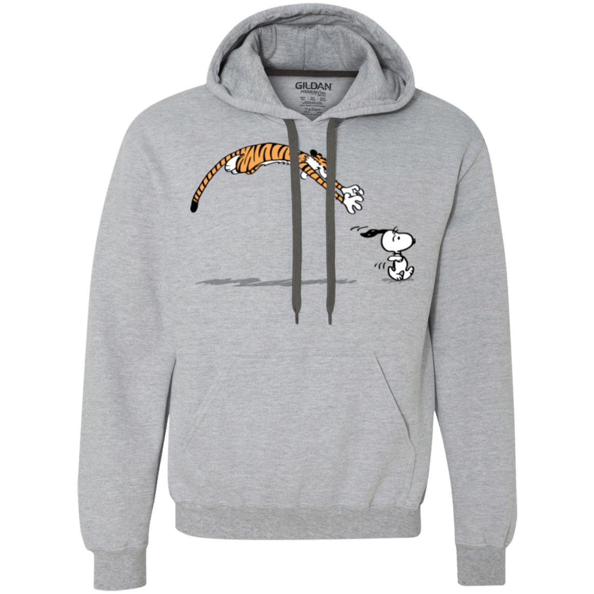 Sweatshirts Sport Grey / Small Pounce Premium Fleece Hoodie