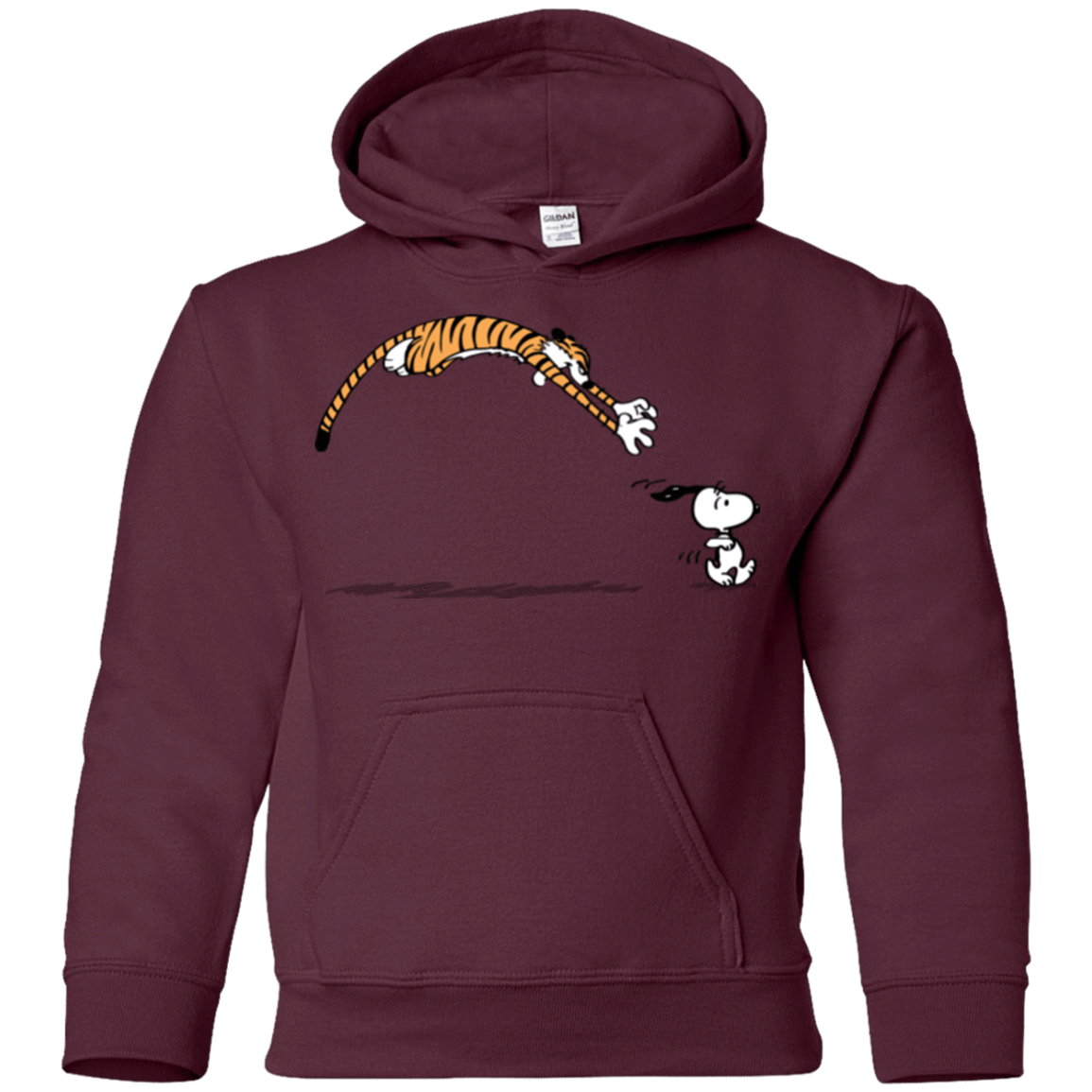 Sweatshirts Maroon / YS Pounce Youth Hoodie