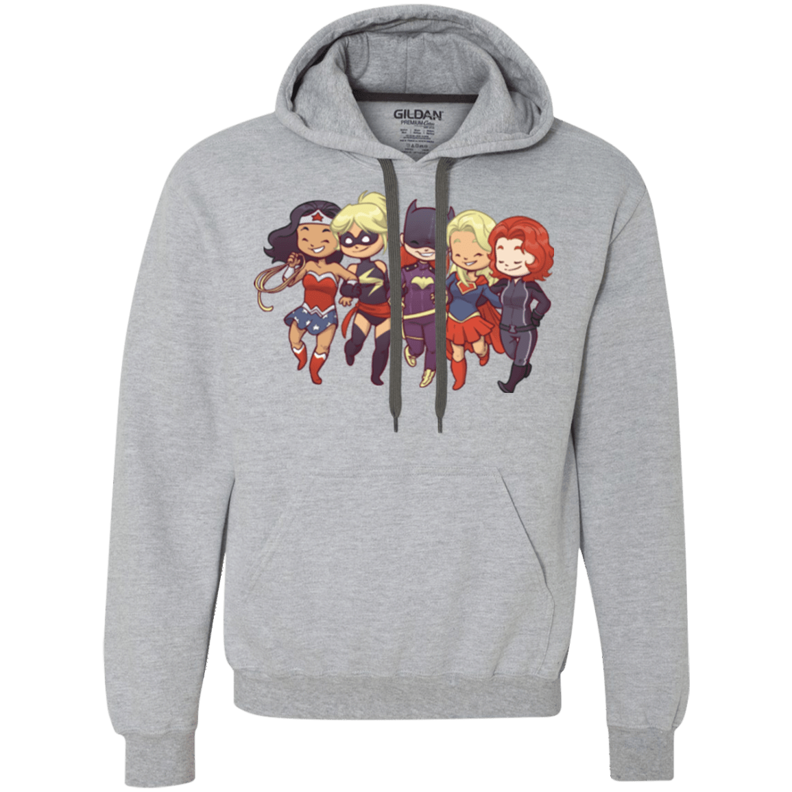 Sweatshirts Sport Grey / Small Power Girls Premium Fleece Hoodie