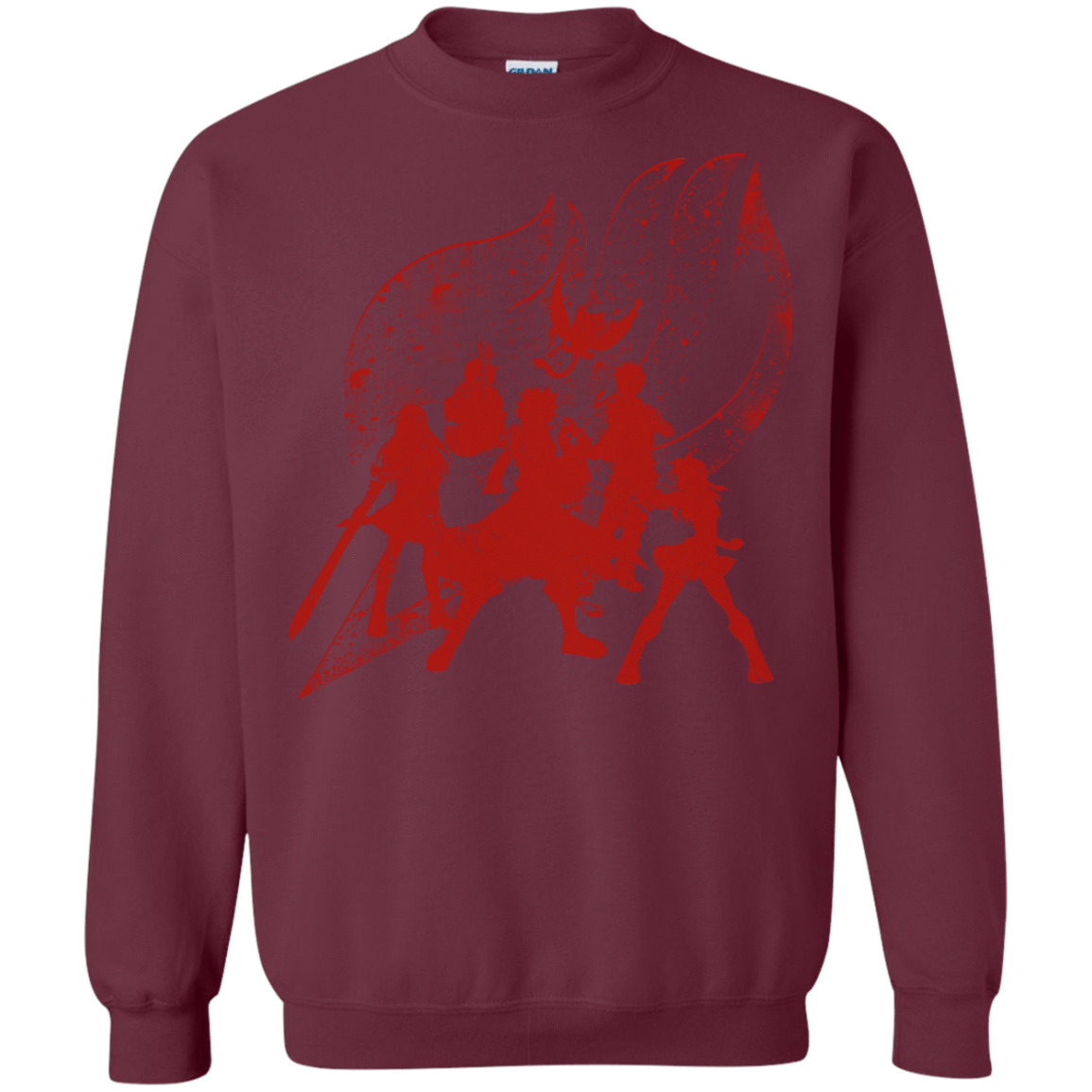 Sweatshirts Maroon / S Power Guild Crewneck Sweatshirt