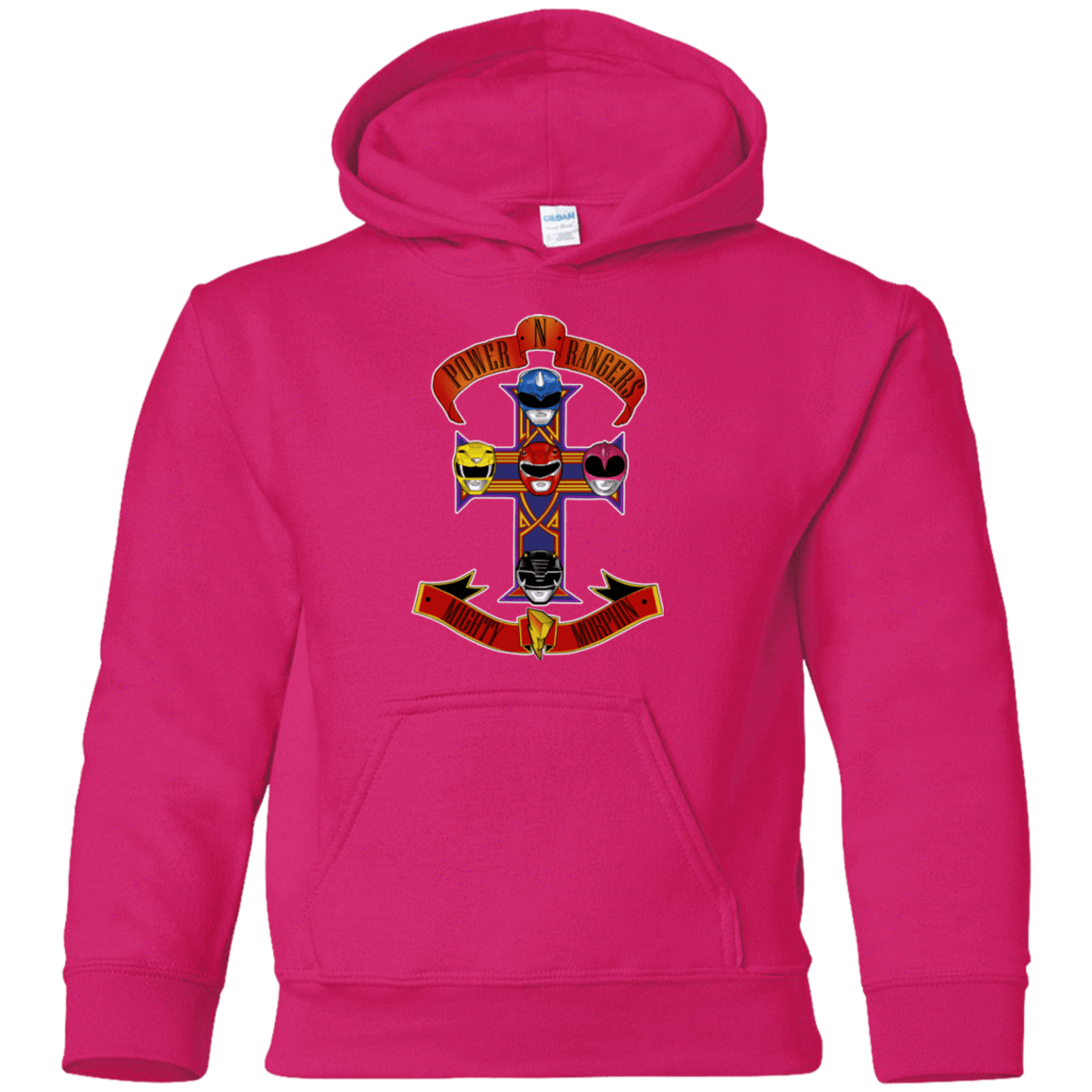 Power N Rangers Youth Hoodie