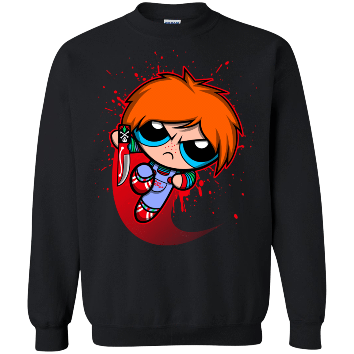Sweatshirts Black / S Powerchuck Toy Crewneck Sweatshirt