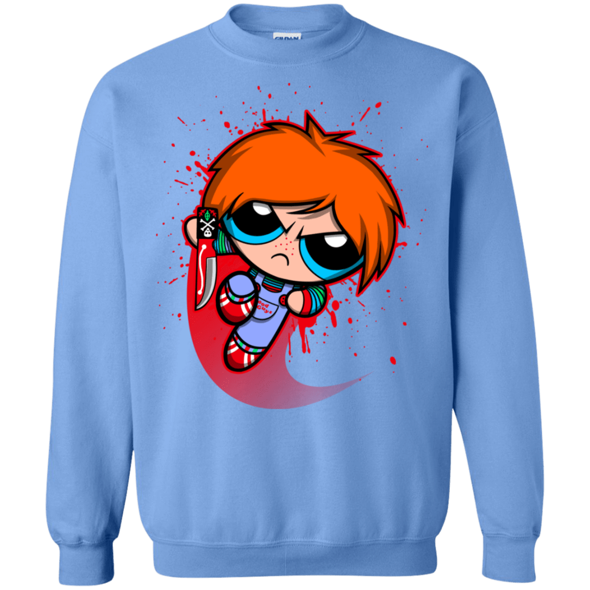 Sweatshirts Carolina Blue / S Powerchuck Toy Crewneck Sweatshirt