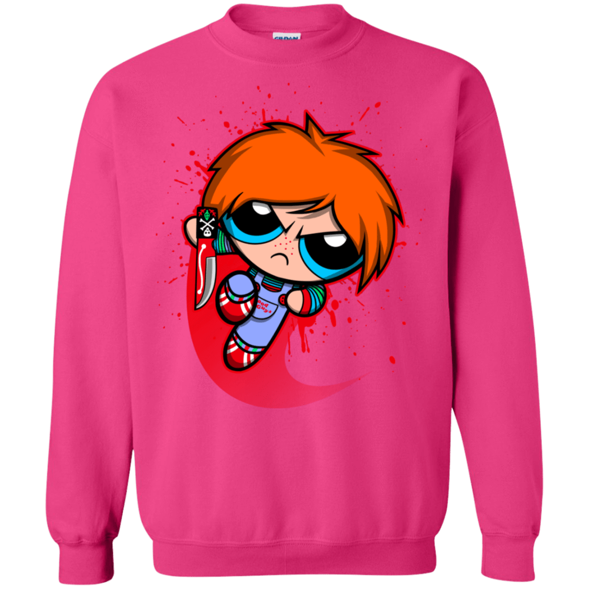 Sweatshirts Heliconia / S Powerchuck Toy Crewneck Sweatshirt
