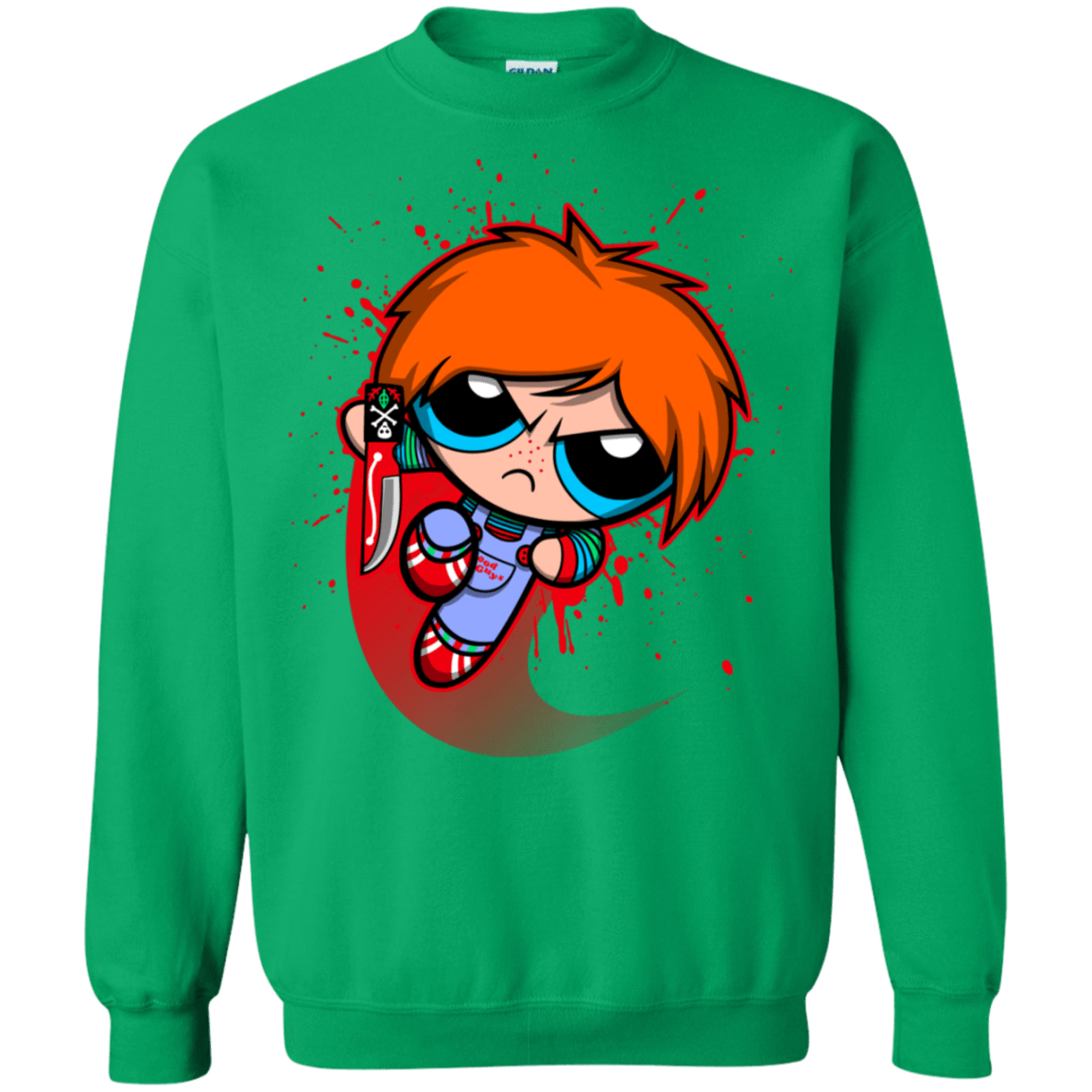 Sweatshirts Irish Green / S Powerchuck Toy Crewneck Sweatshirt