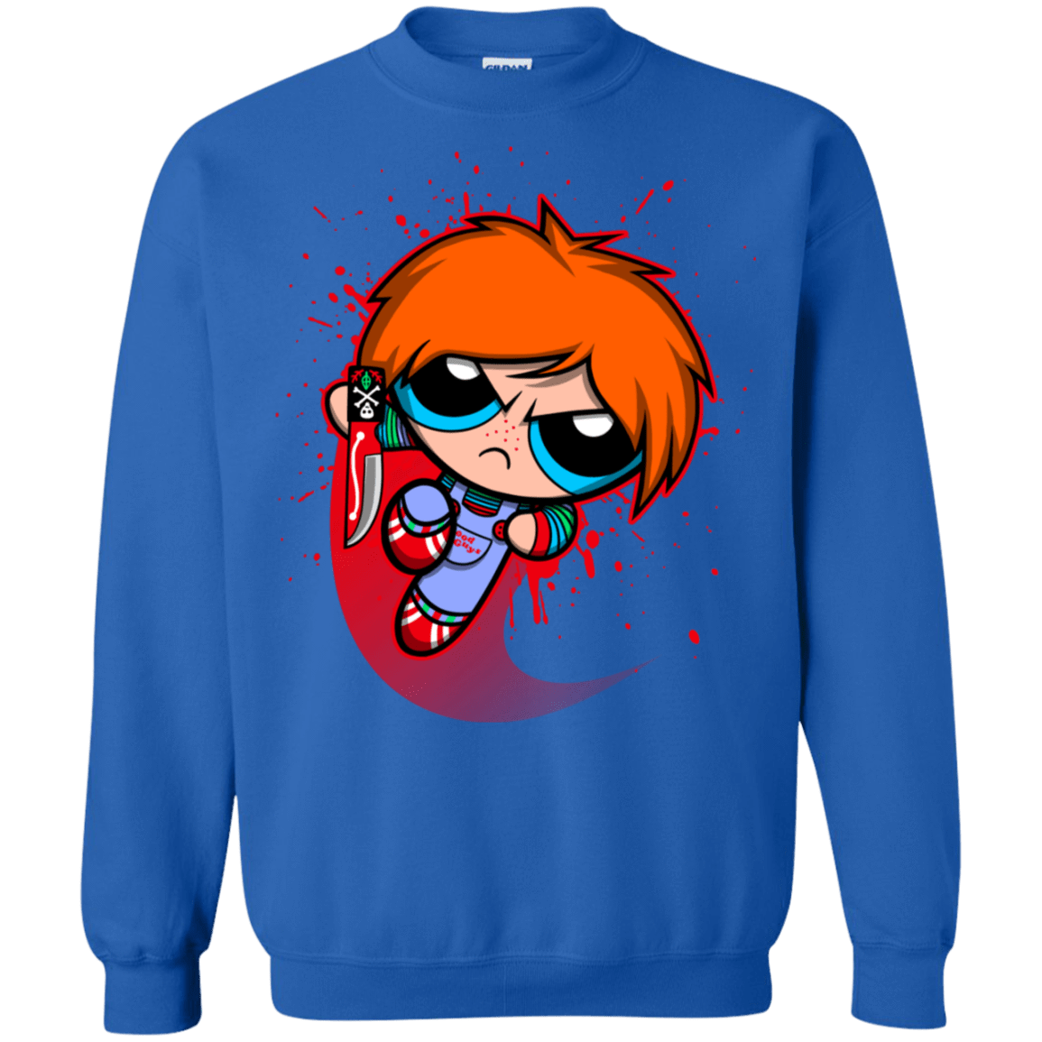 Sweatshirts Royal / S Powerchuck Toy Crewneck Sweatshirt