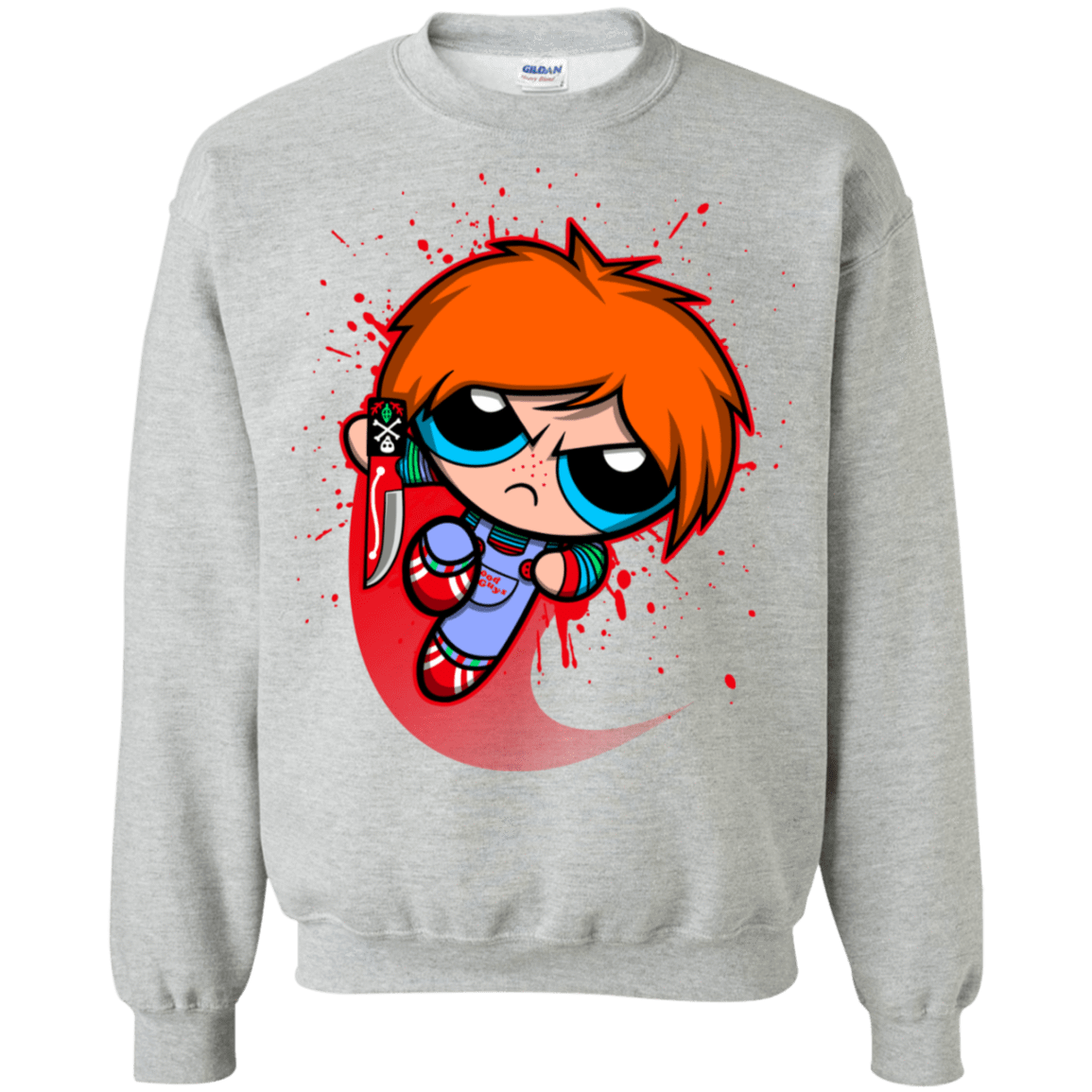 Sweatshirts Sport Grey / S Powerchuck Toy Crewneck Sweatshirt