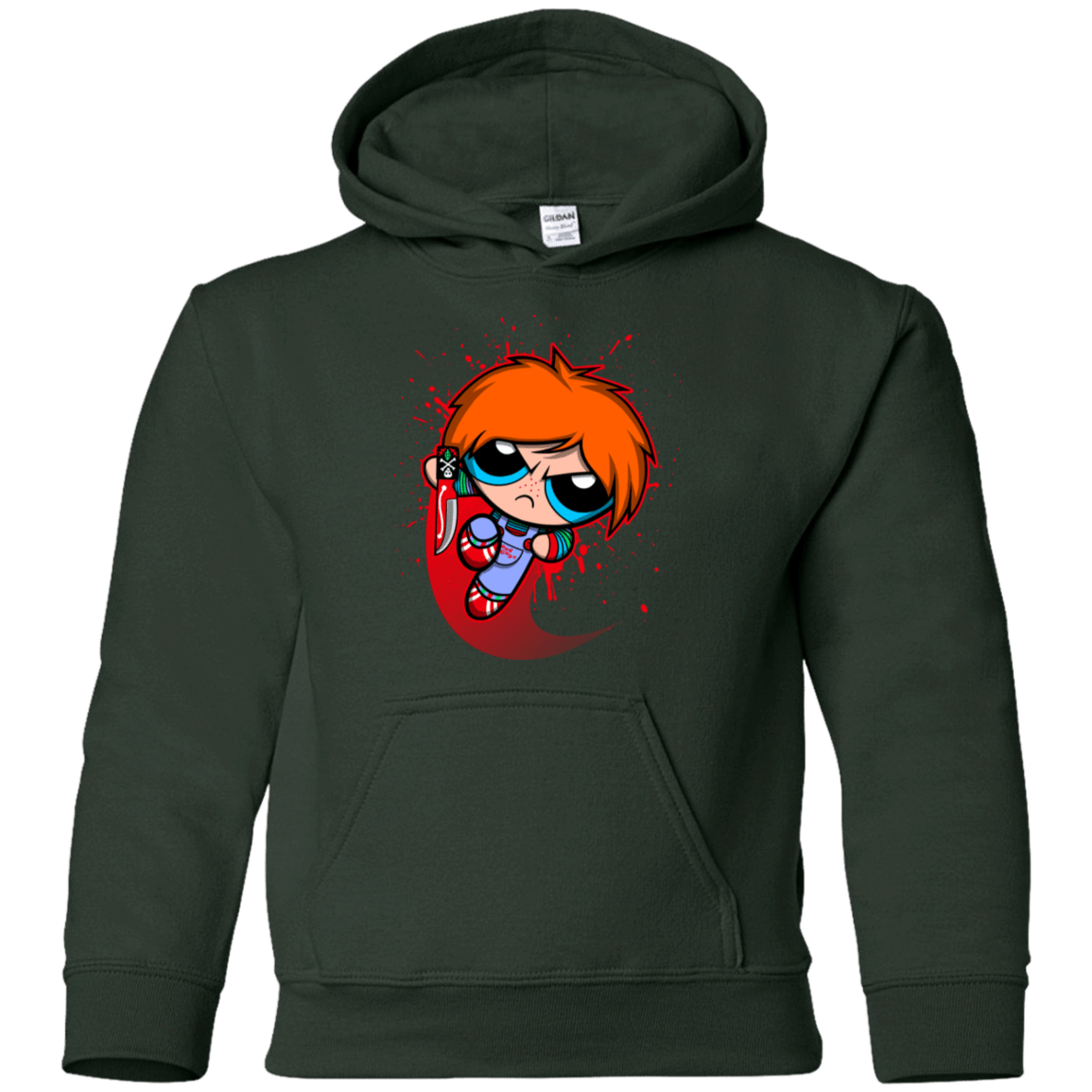 Sweatshirts Forest Green / YS Powerchuck Toy Youth Hoodie