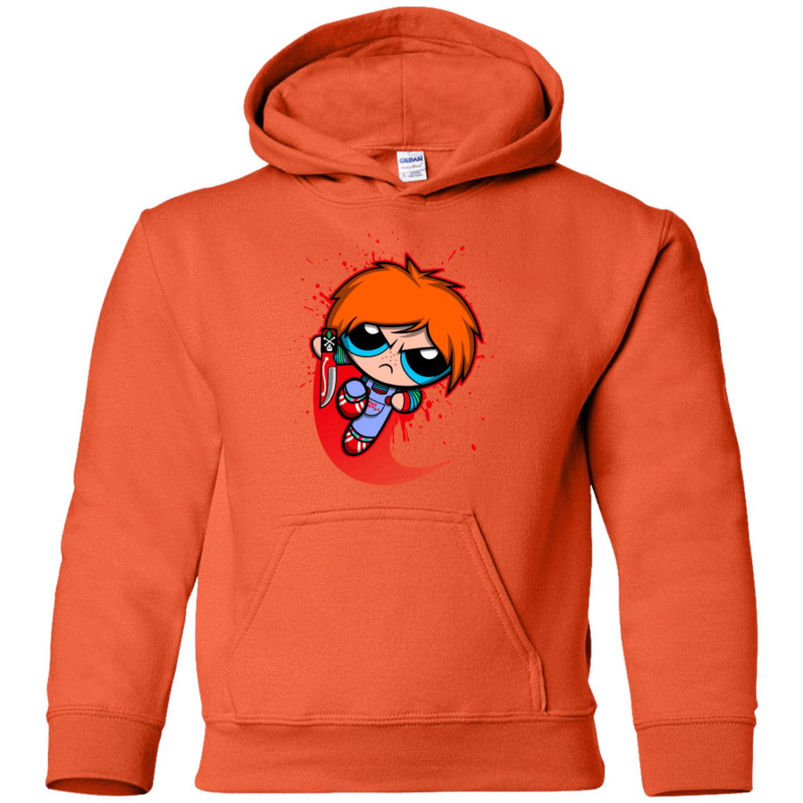 Sweatshirts Orange / YS Powerchuck Toy Youth Hoodie