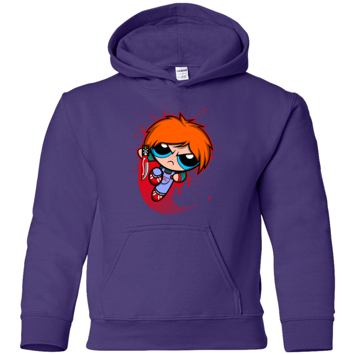 Sweatshirts Purple / YS Powerchuck Toy Youth Hoodie