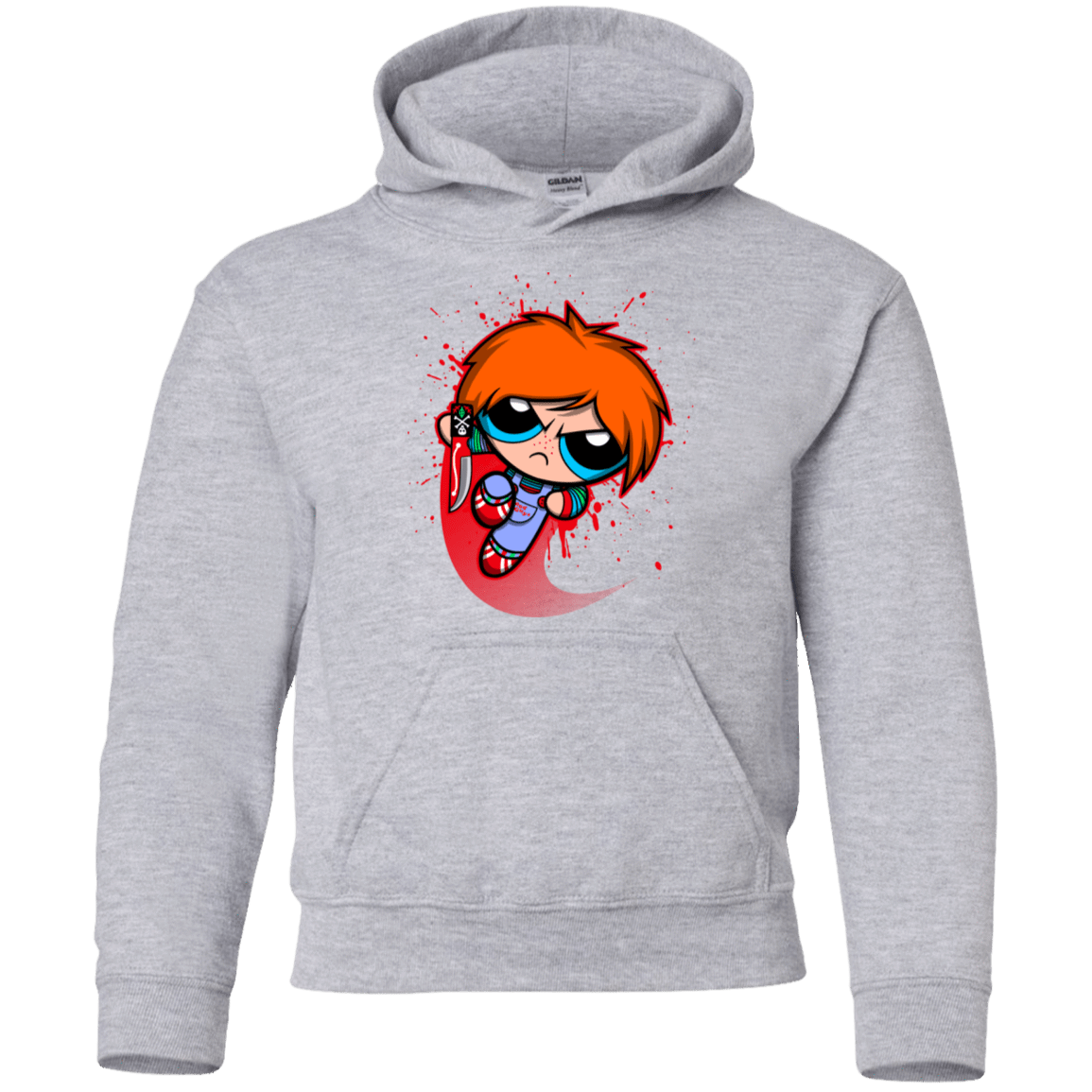 Sweatshirts Sport Grey / YS Powerchuck Toy Youth Hoodie