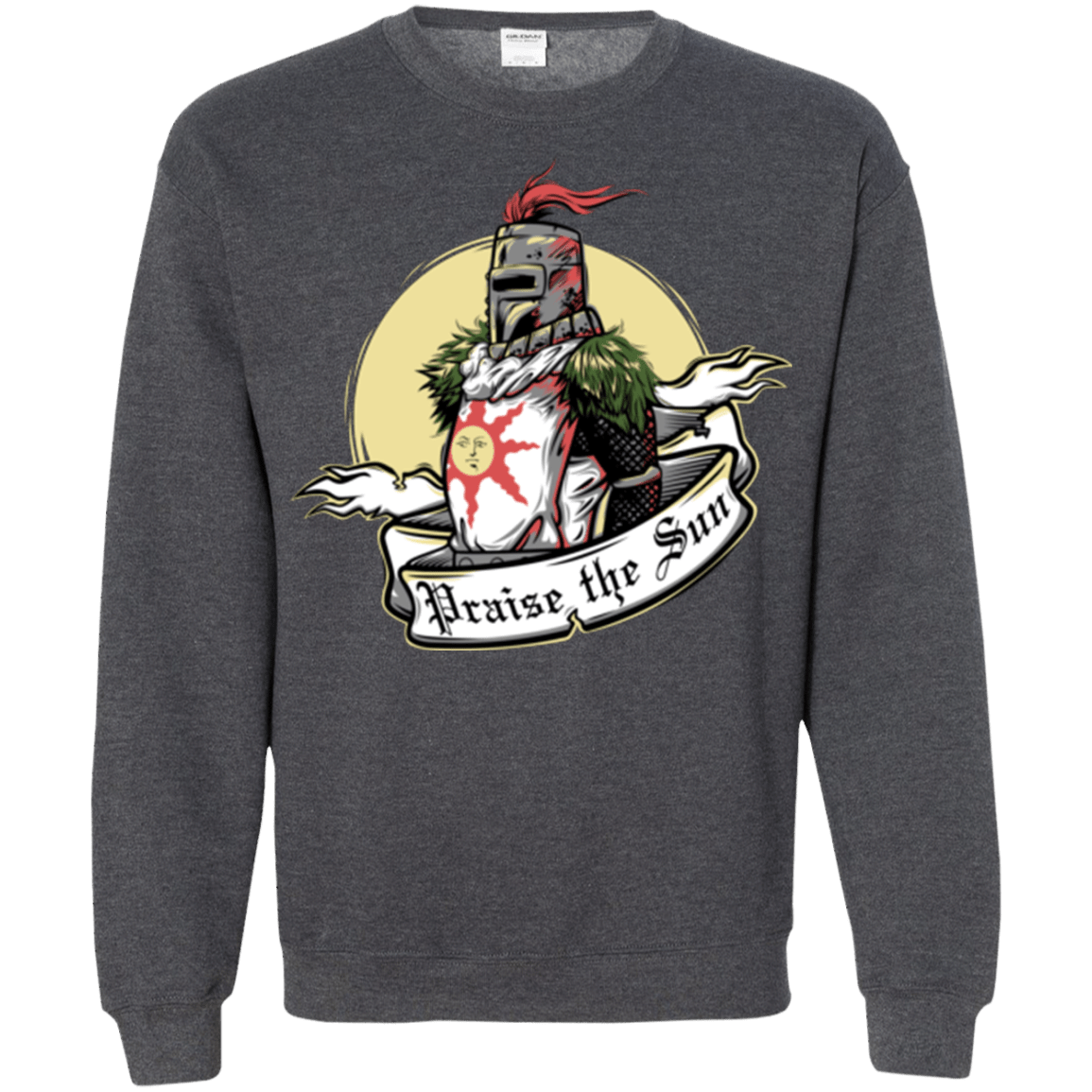 Sweatshirts Dark Heather / Small Praise the Sun Crewneck Sweatshirt
