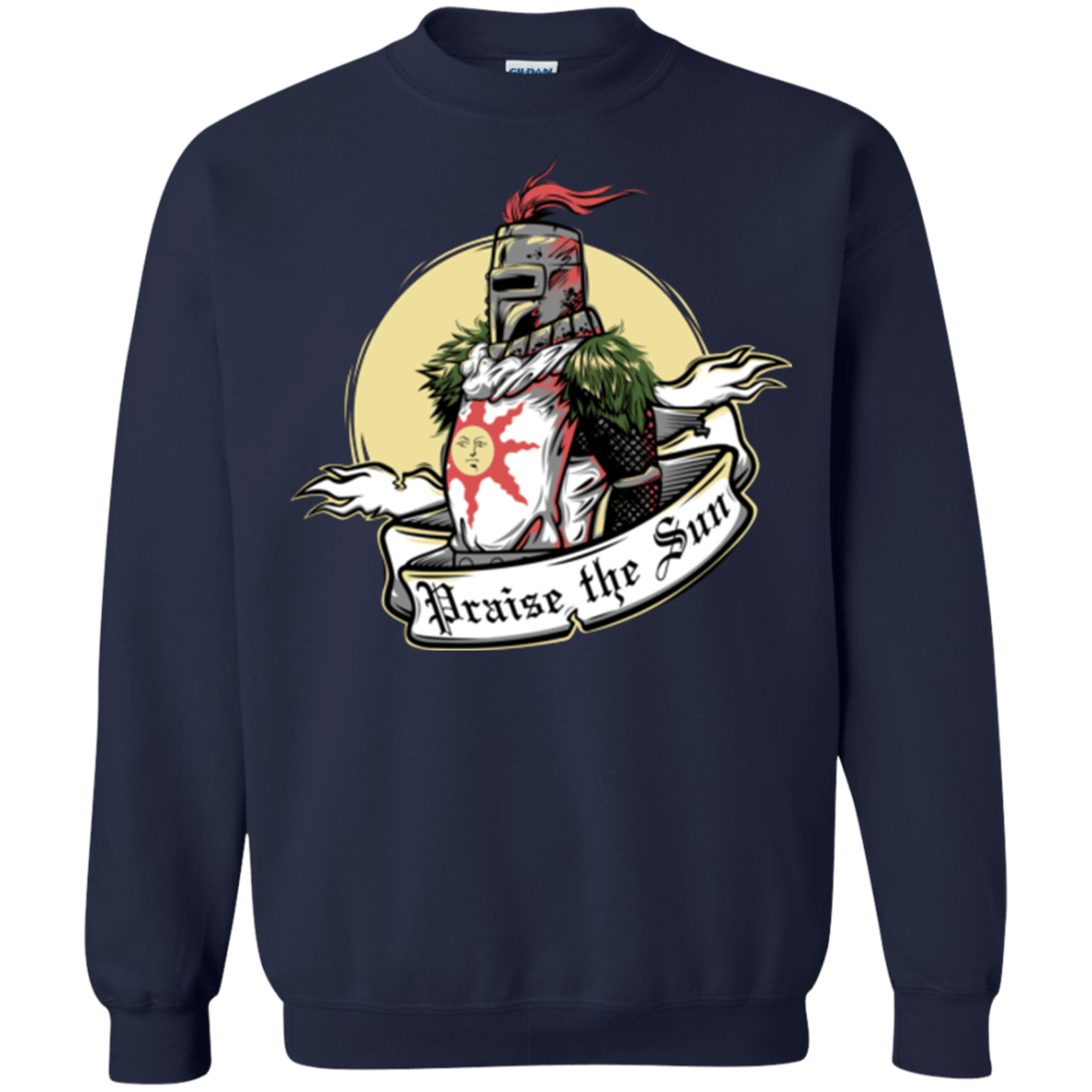Sweatshirts Navy / Small Praise the Sun Crewneck Sweatshirt