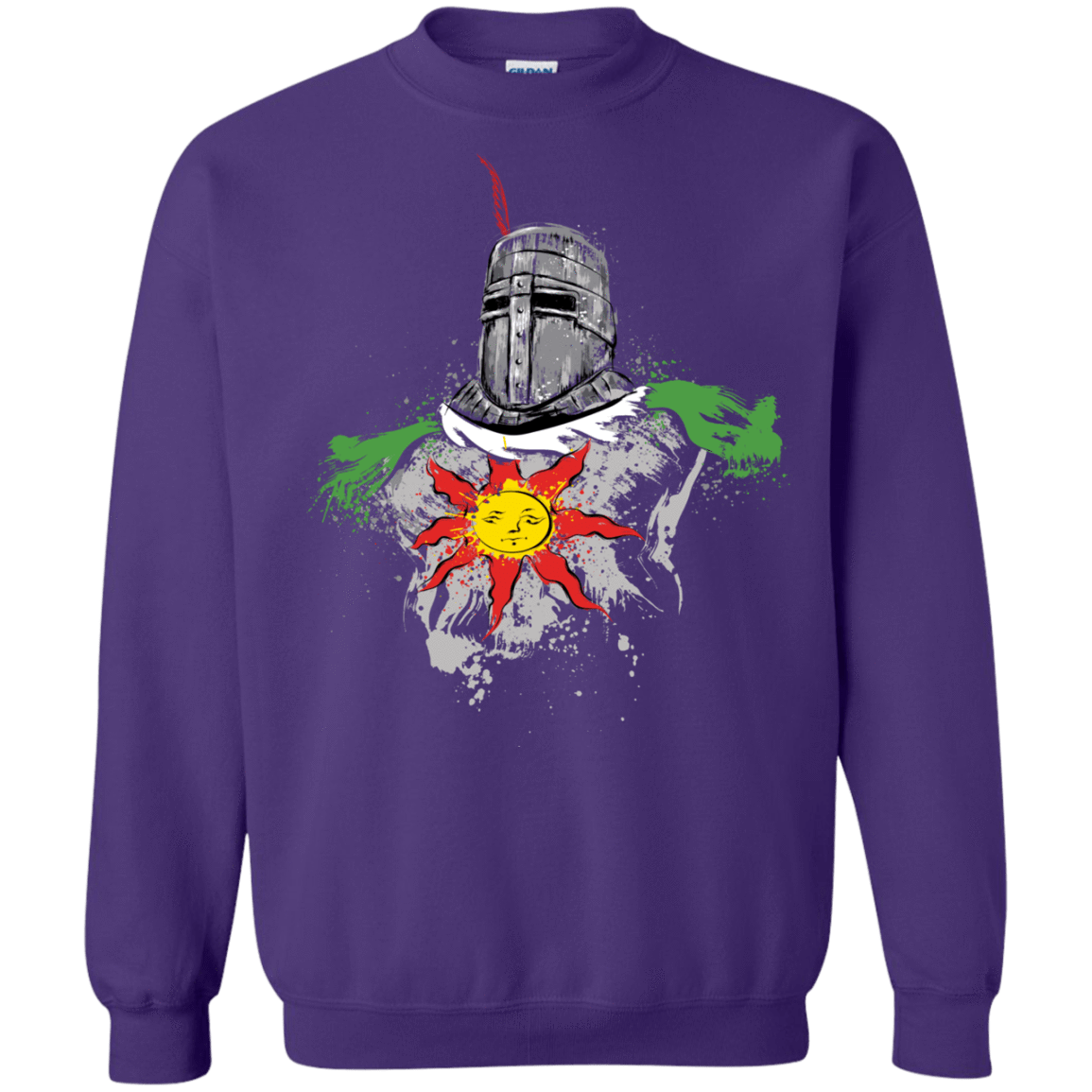 Sweatshirts Purple / Small Praise the sun Crewneck Sweatshirt