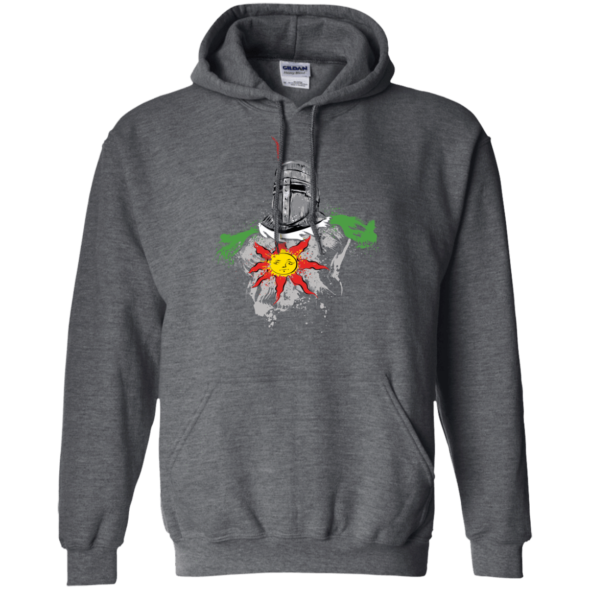 Sweatshirts Dark Heather / Small Praise the sun Pullover Hoodie