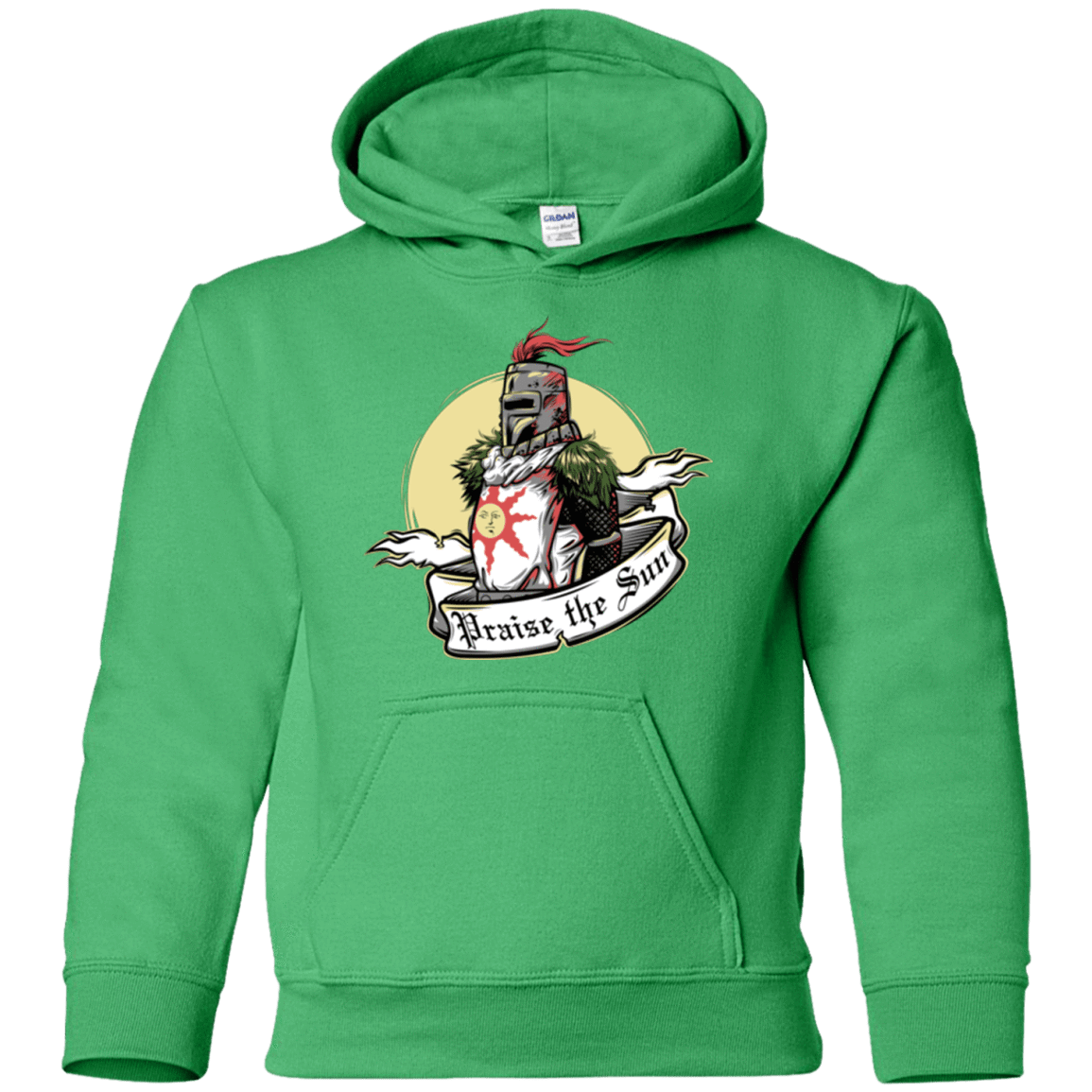 Sweatshirts Irish Green / YS Praise the Sun Youth Hoodie