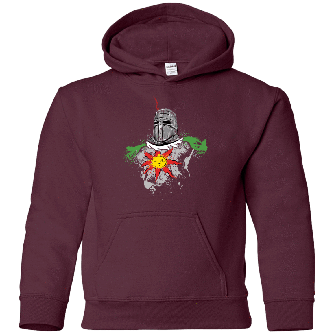 Sweatshirts Maroon / YS Praise the sun Youth Hoodie