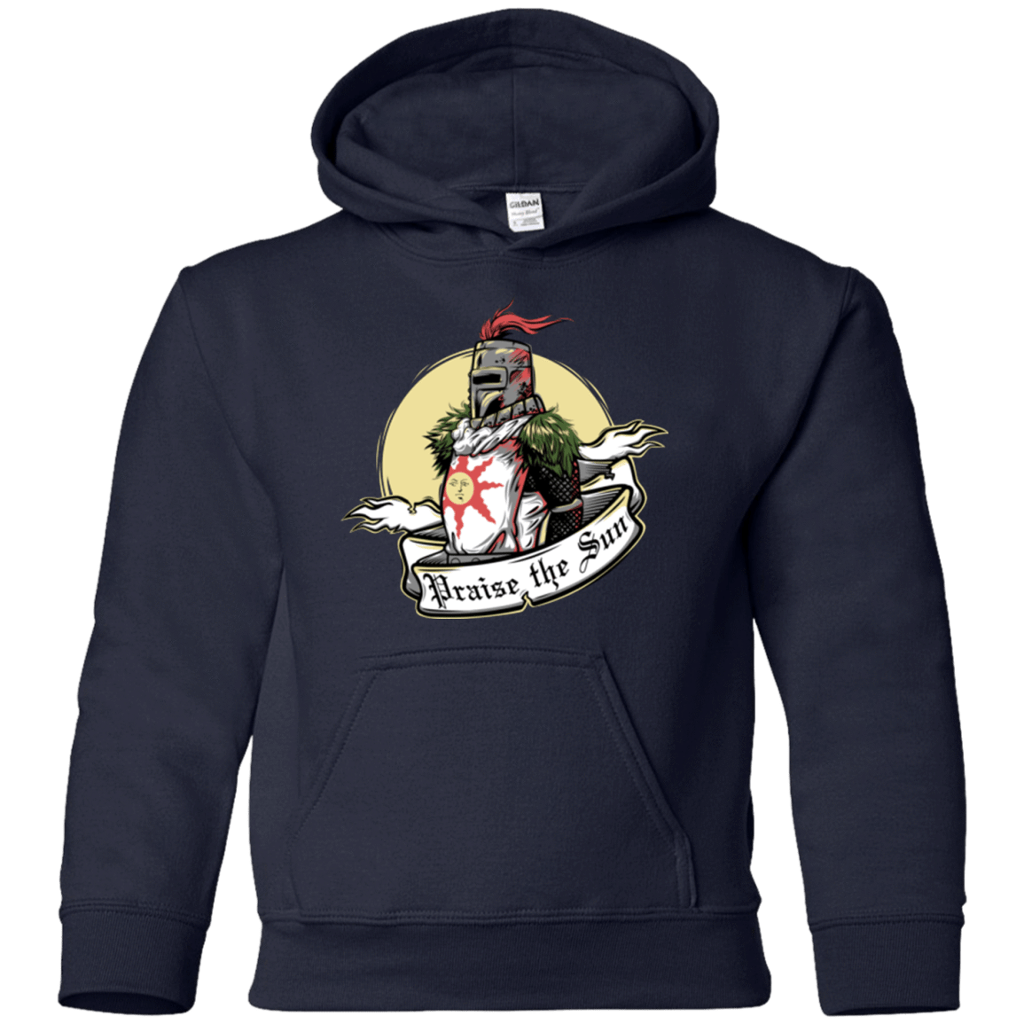 Sweatshirts Navy / YS Praise the Sun Youth Hoodie