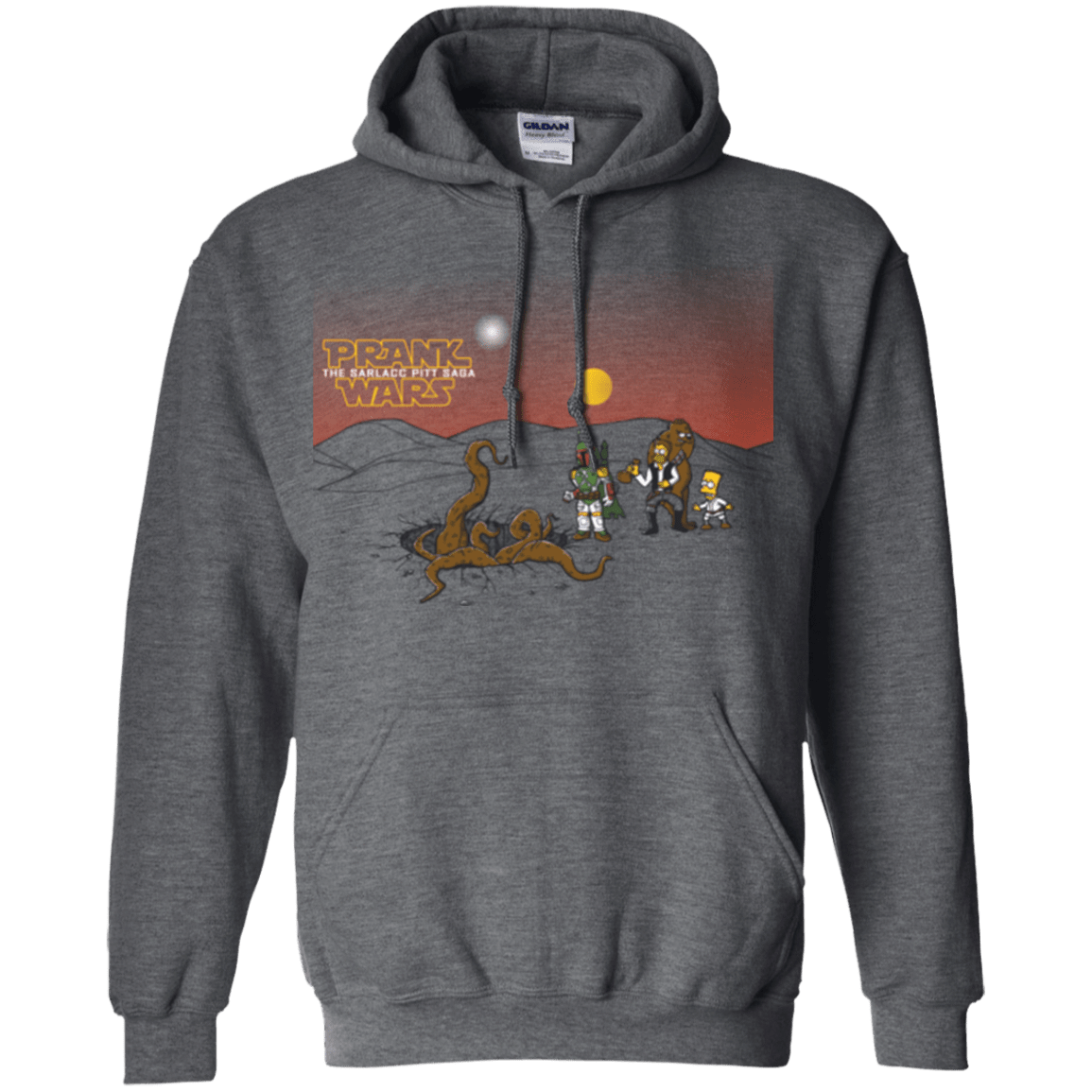 Sweatshirts Dark Heather / S Prank Wars Pullover Hoodie