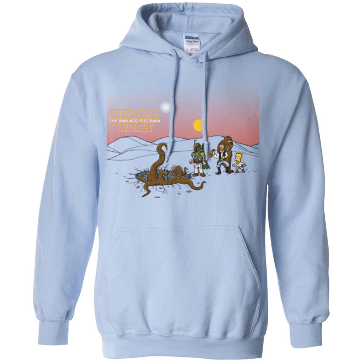 Sweatshirts Light Blue / S Prank Wars Pullover Hoodie