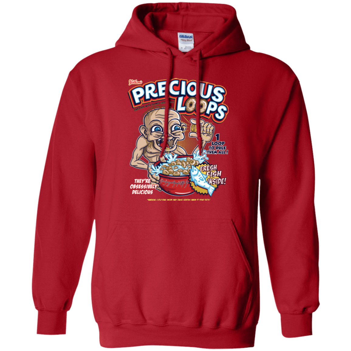 Sweatshirts Red / Small Precious Loops Pullover Hoodie