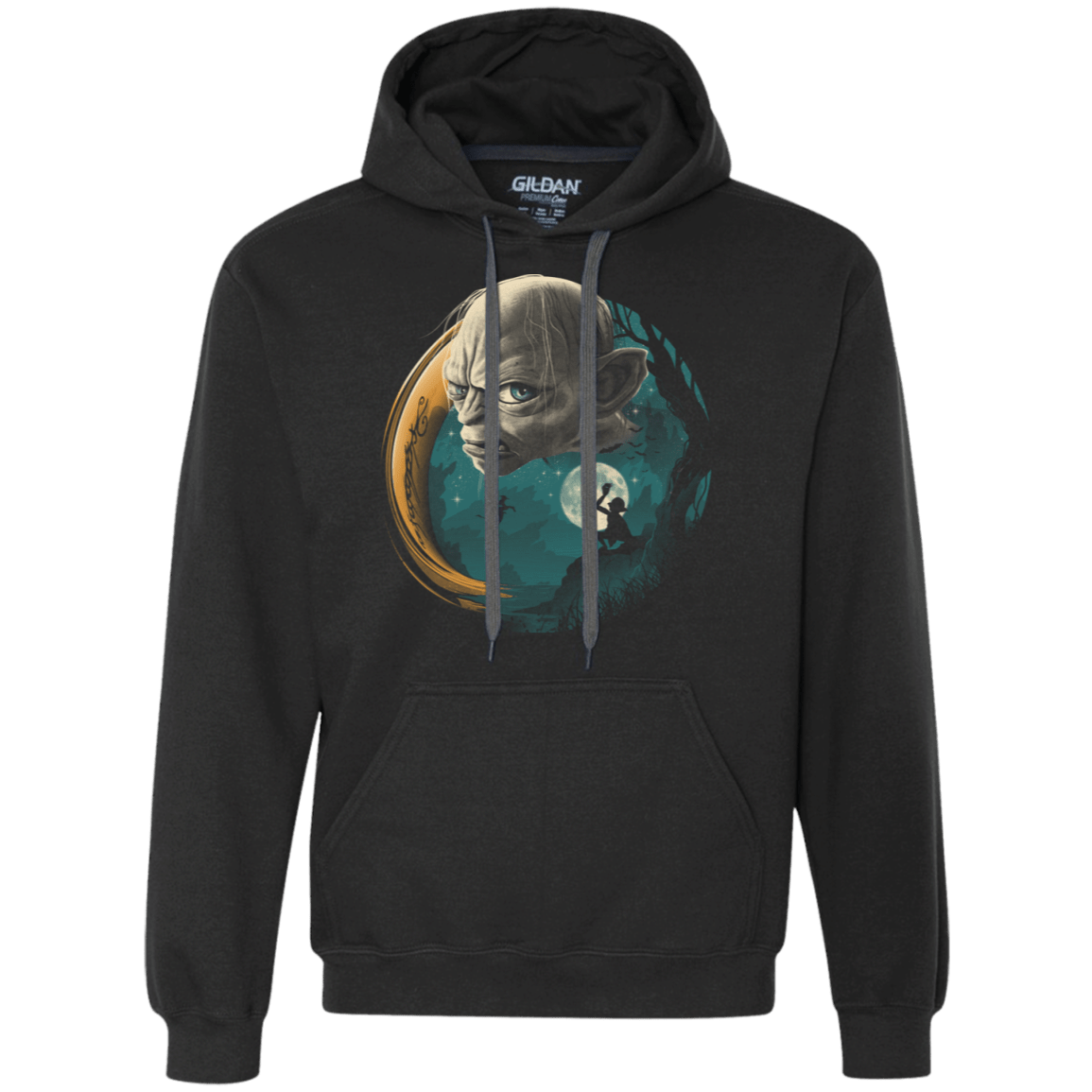 Sweatshirts Black / S Precious Ring Premium Fleece Hoodie