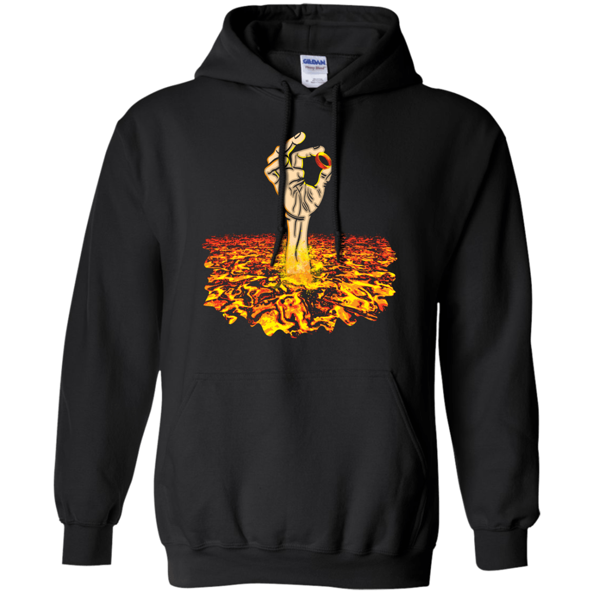 Sweatshirts Black / S Precious Ring Pullover Hoodie