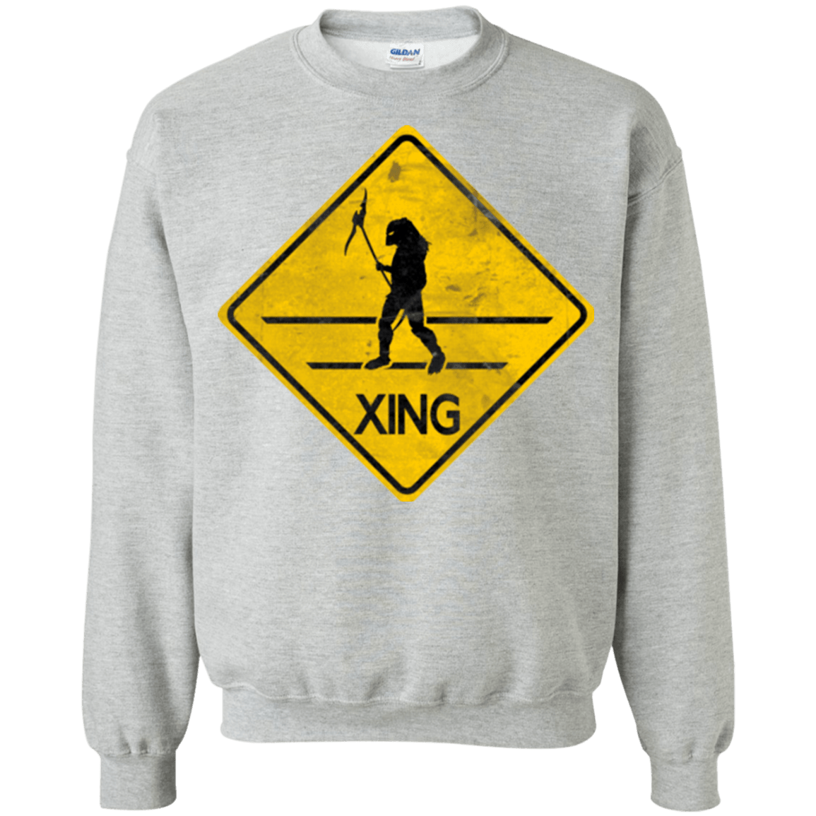 Sweatshirts Sport Grey / Small Predator Crossing Crewneck Sweatshirt