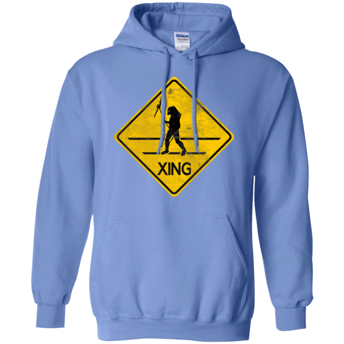 Sweatshirts Carolina Blue / Small Predator Crossing Pullover Hoodie