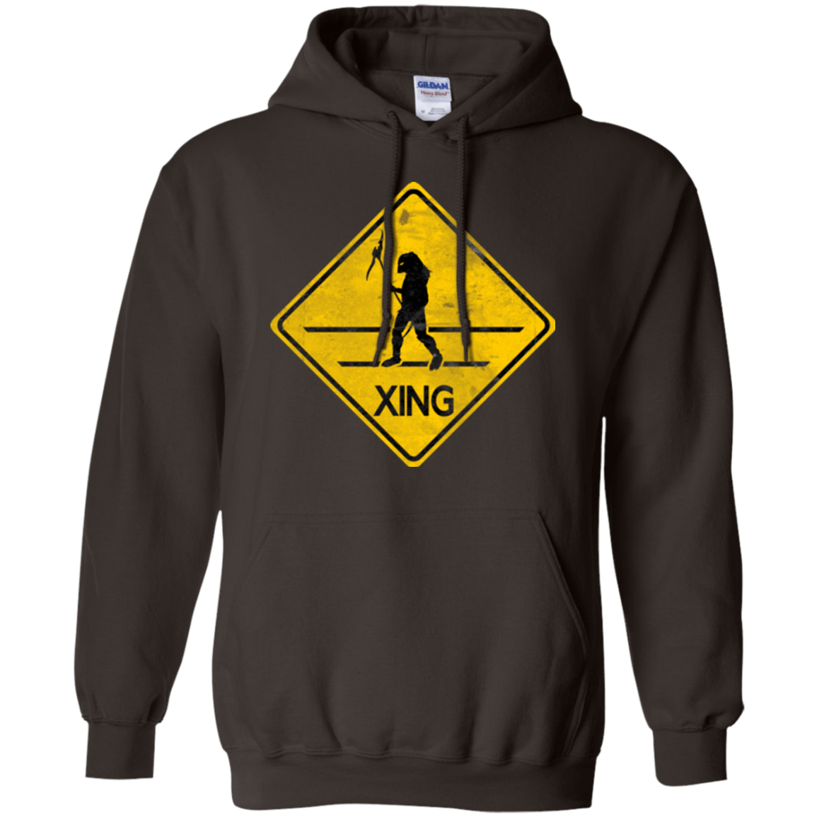 Sweatshirts Dark Chocolate / Small Predator Crossing Pullover Hoodie
