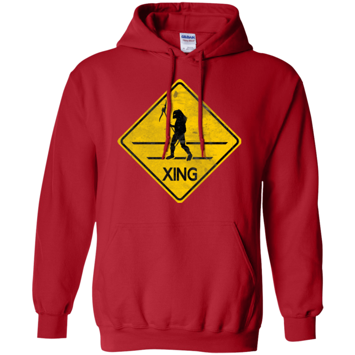 Sweatshirts Red / Small Predator Crossing Pullover Hoodie