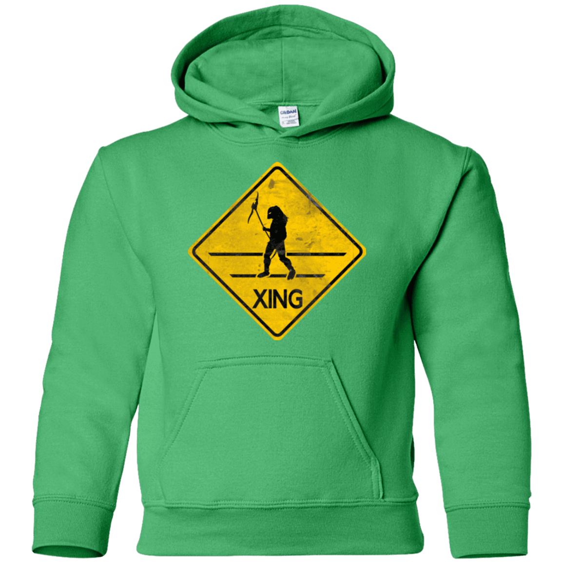 Sweatshirts Irish Green / YS Predator Crossing Youth Hoodie