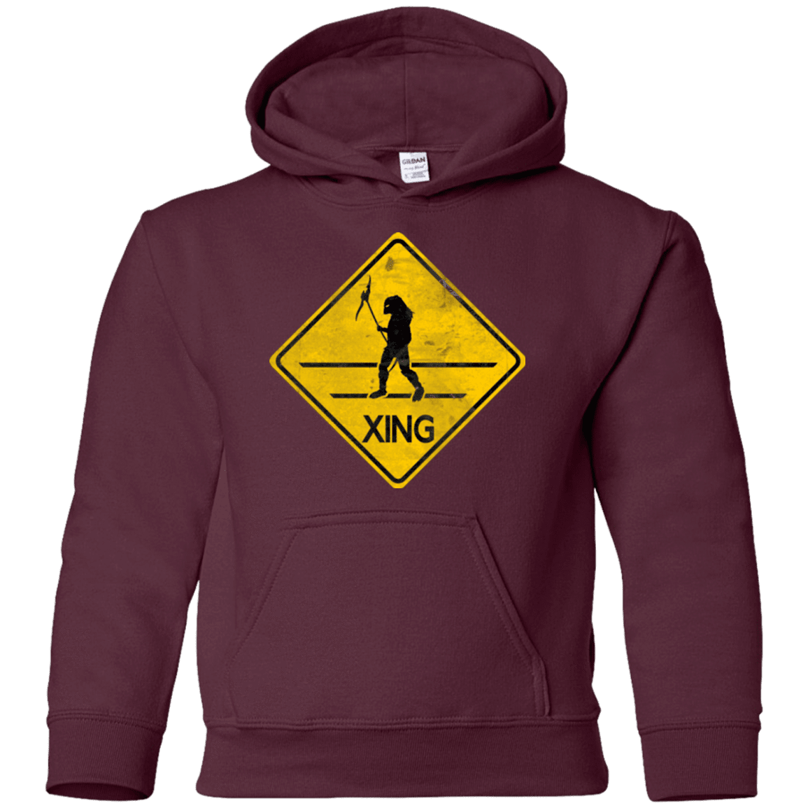 Sweatshirts Maroon / YS Predator Crossing Youth Hoodie