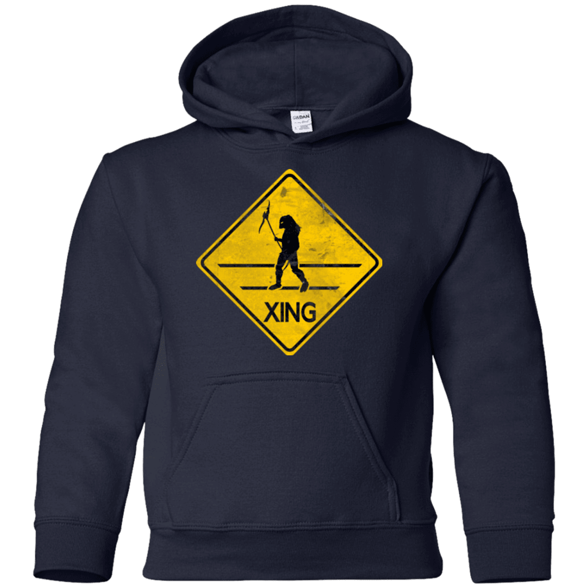 Sweatshirts Navy / YS Predator Crossing Youth Hoodie