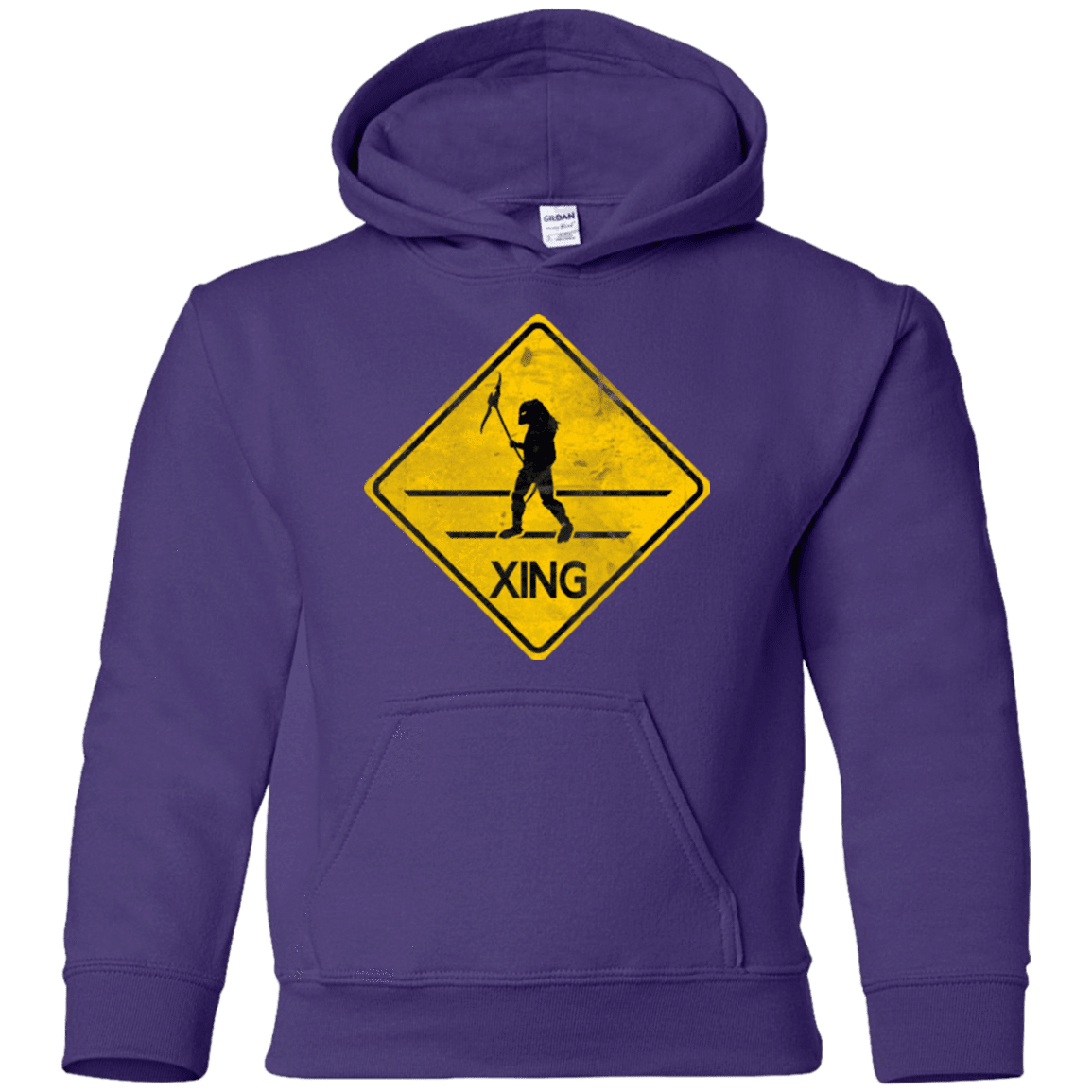 Sweatshirts Purple / YS Predator Crossing Youth Hoodie
