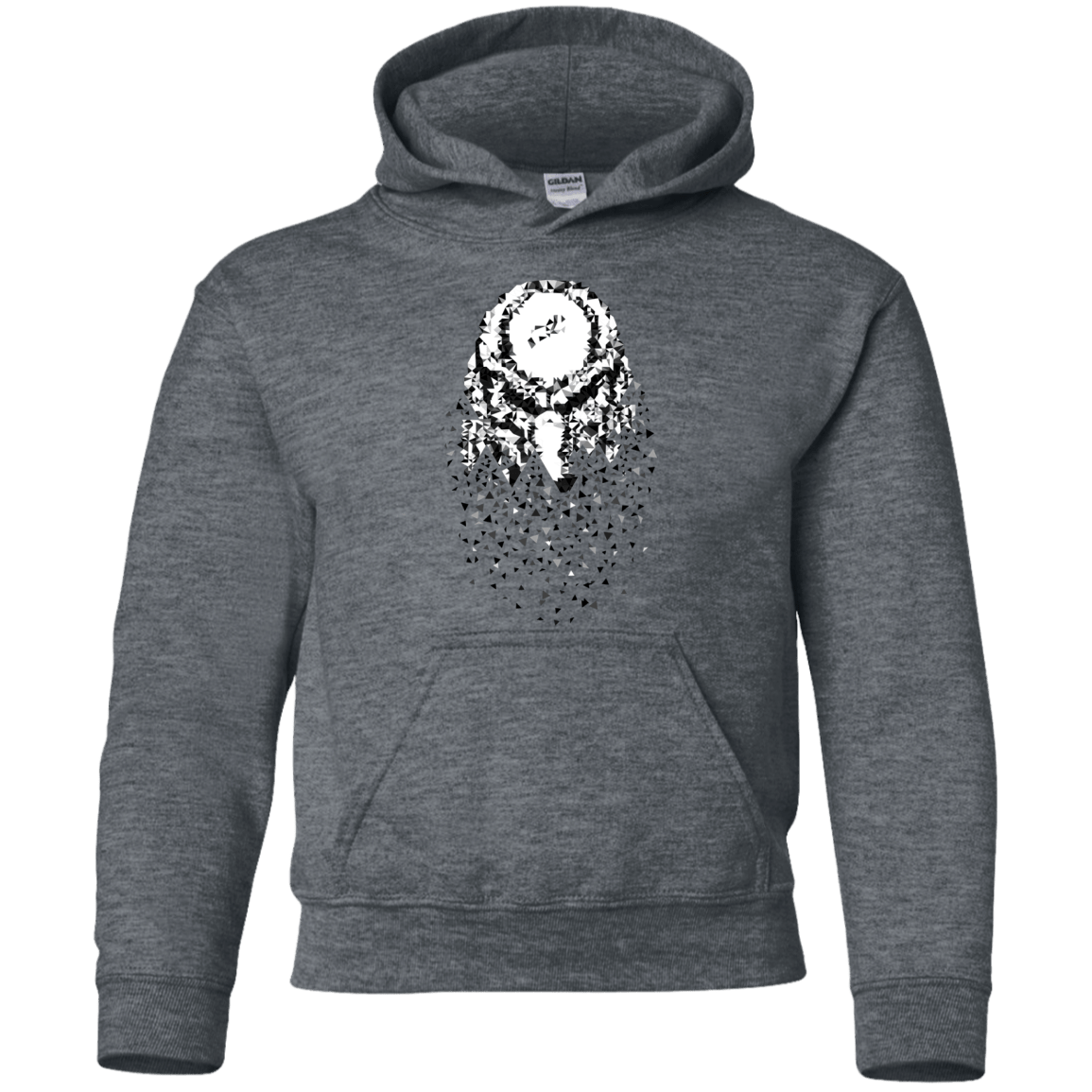 Sweatshirts Dark Heather / YS Predator Lurking Youth Hoodie