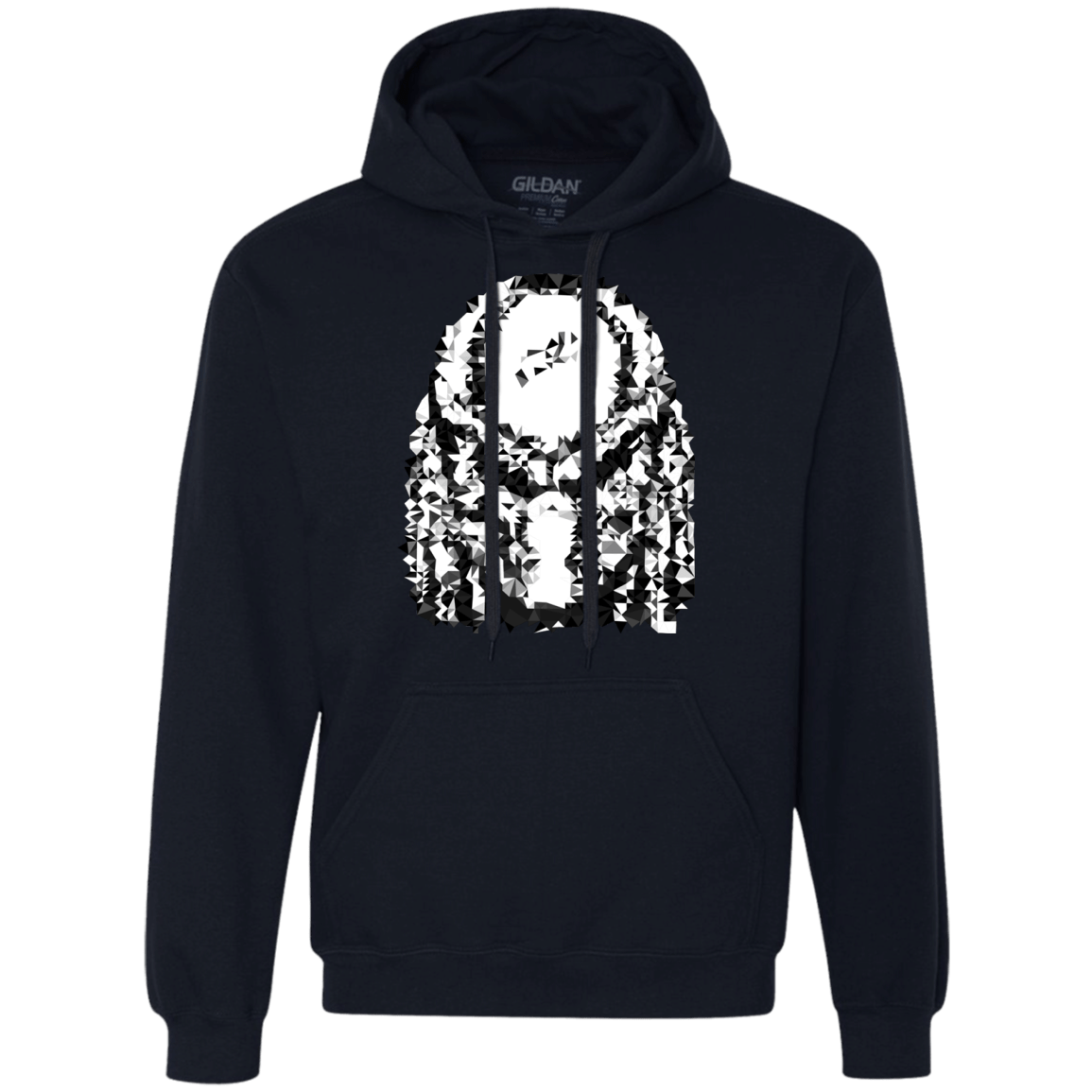 Sweatshirts Navy / S Predator Pixel Premium Fleece Hoodie
