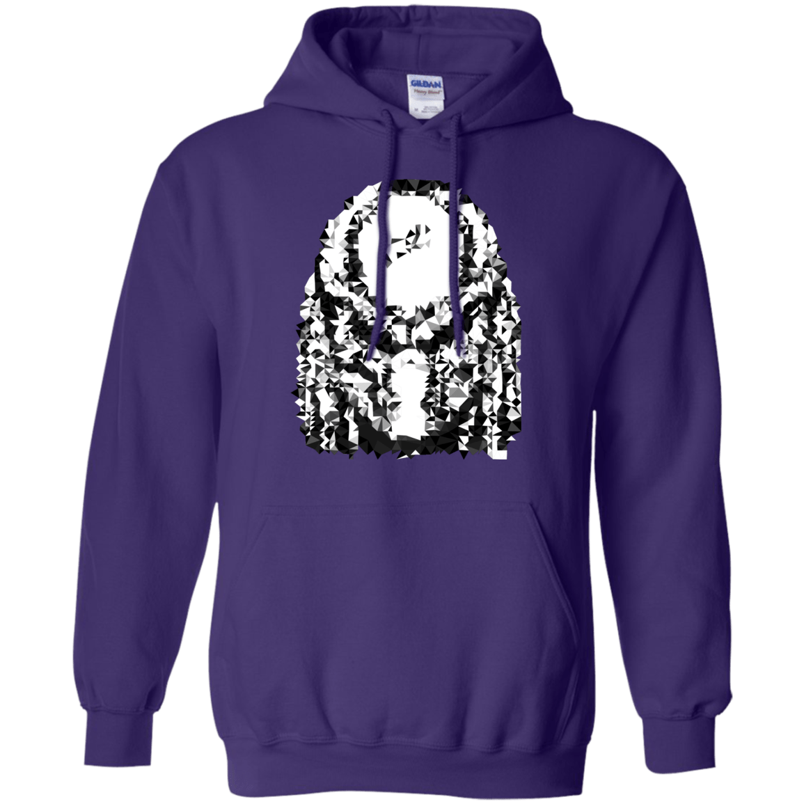 Sweatshirts Purple / S Predator Pixel Pullover Hoodie