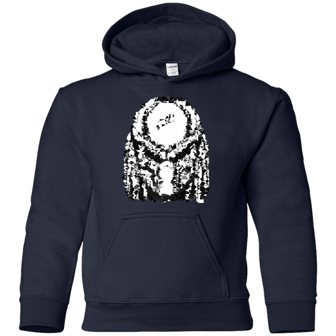 Sweatshirts Navy / YS Predator Pixel Youth Hoodie