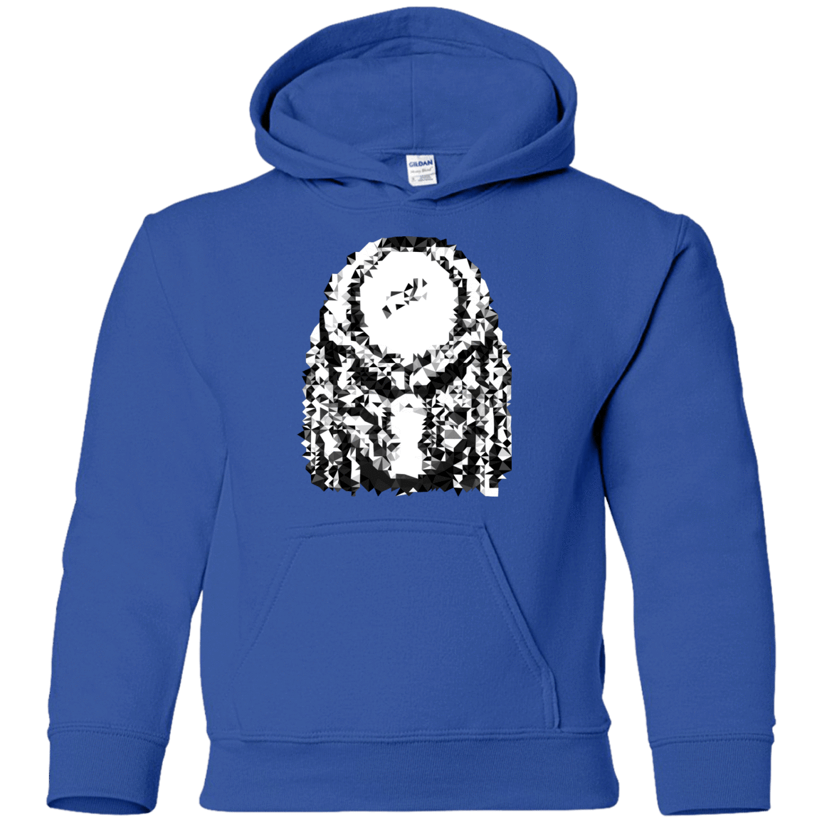 Sweatshirts Royal / YS Predator Pixel Youth Hoodie