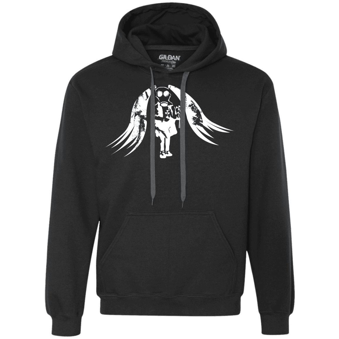 Sweatshirts Black / S Pretty Mask Premium Fleece Hoodie